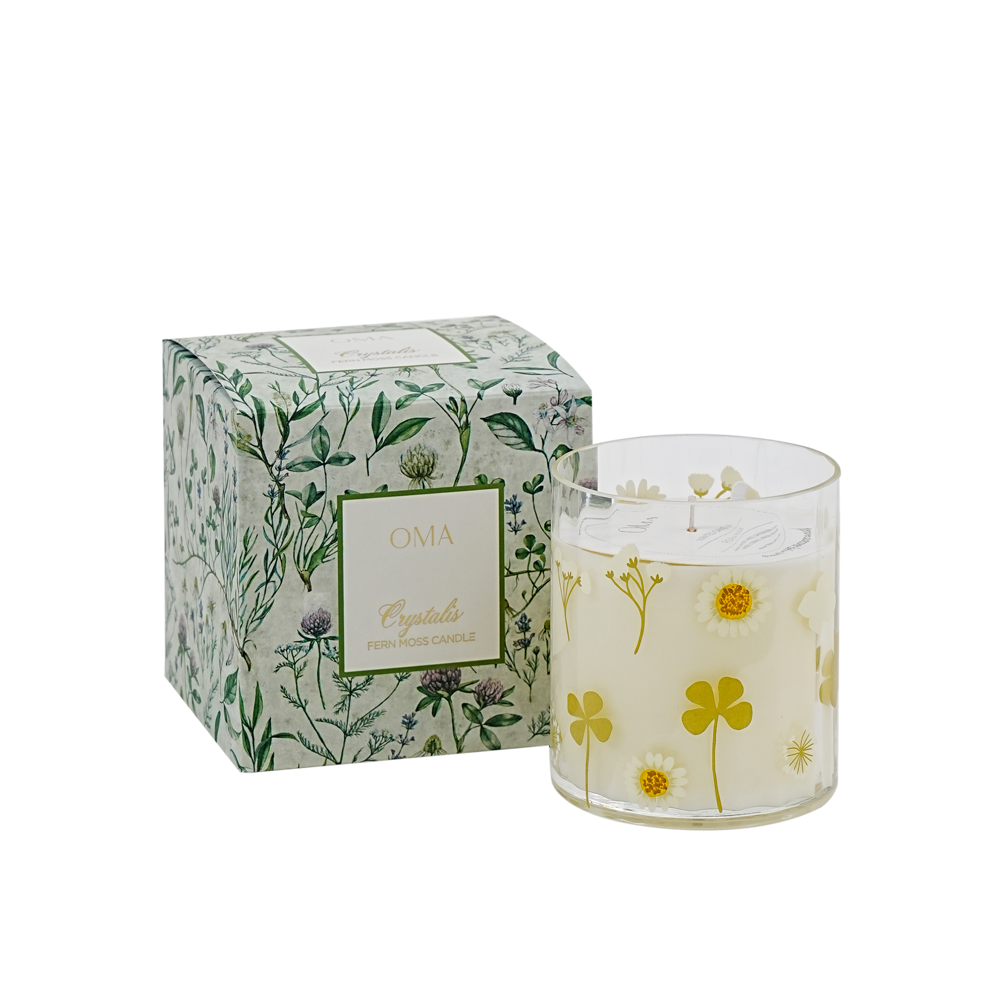 Crystalis Fern Moss Candle
