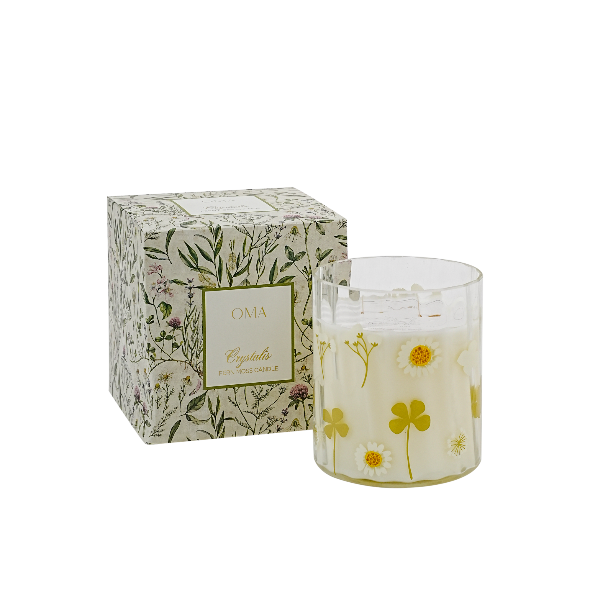 Crystalis Fern Moss Candle