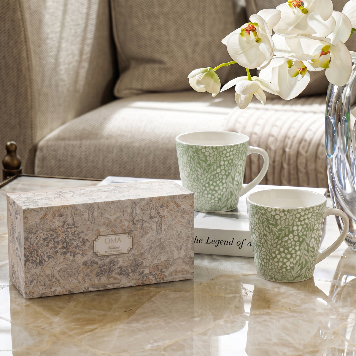 Green glen Mug S/2