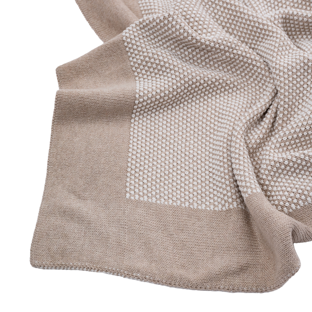 Fable100% Cotton Knitted Throw