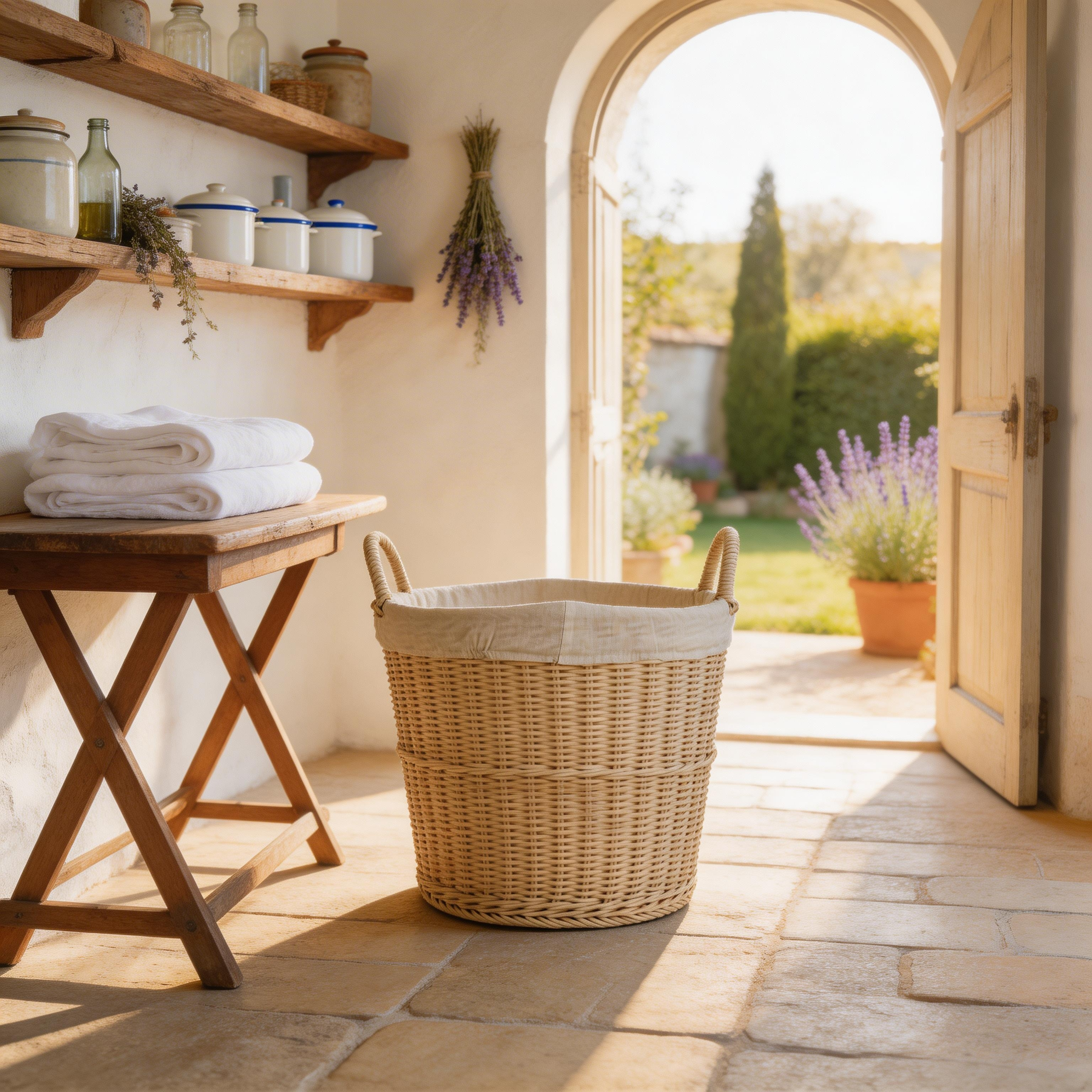 Moroa Laundry Basket with handle
