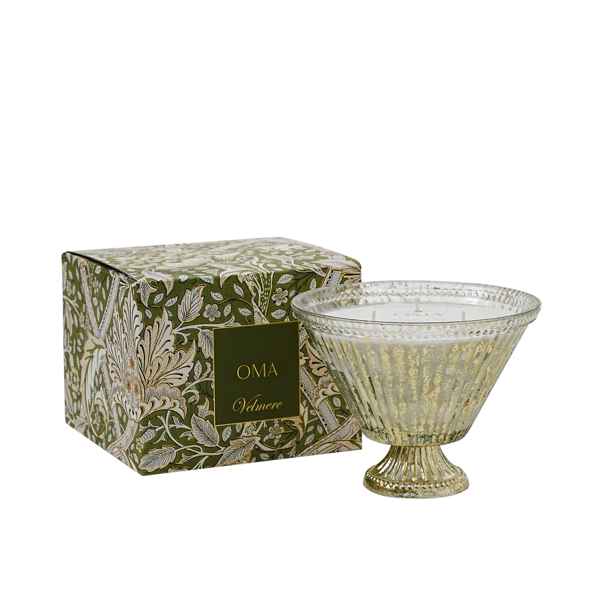 Pedestal Sol Tobac Candle H14.2 cm