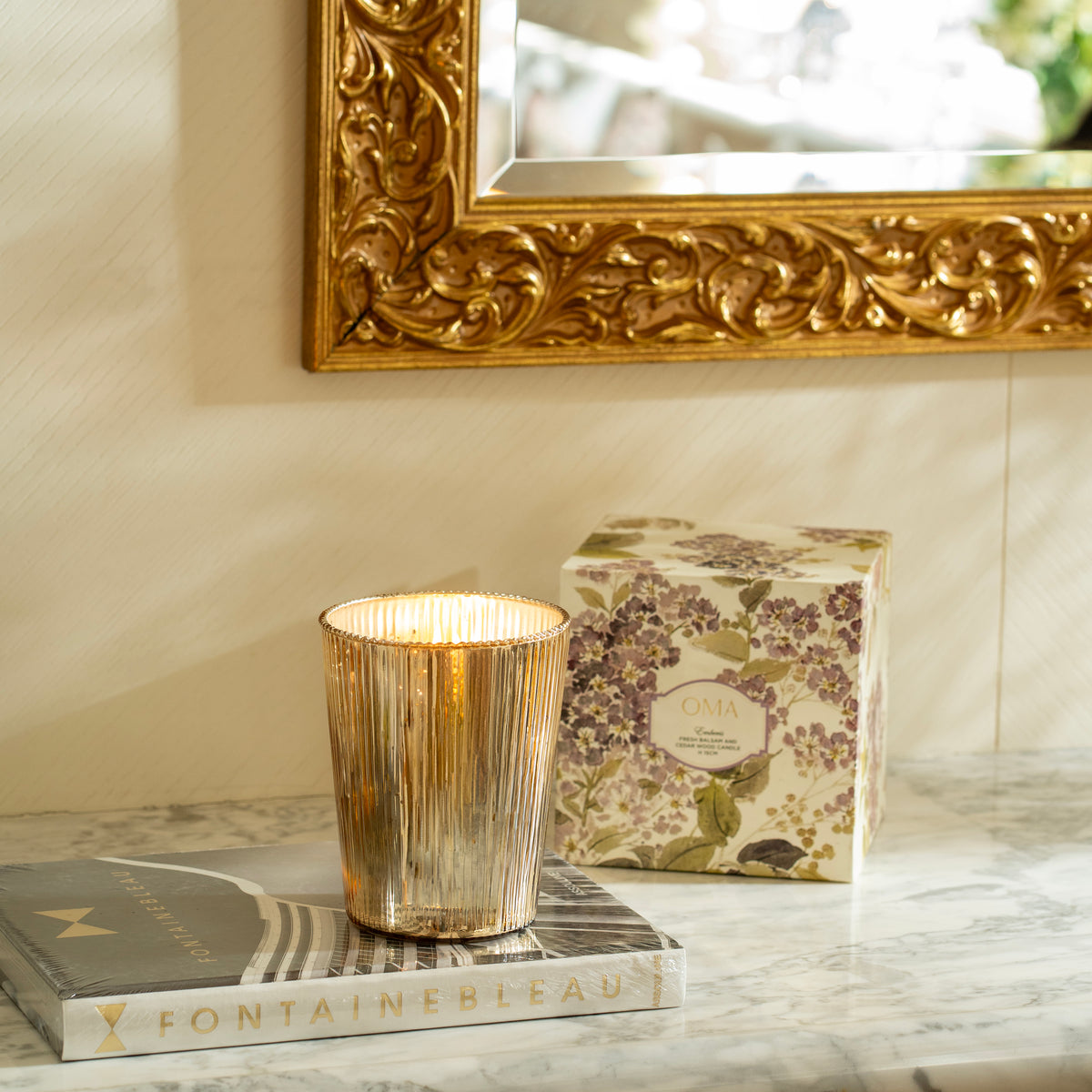 Emberis Fresh Balsam and Cedar Wood Candle