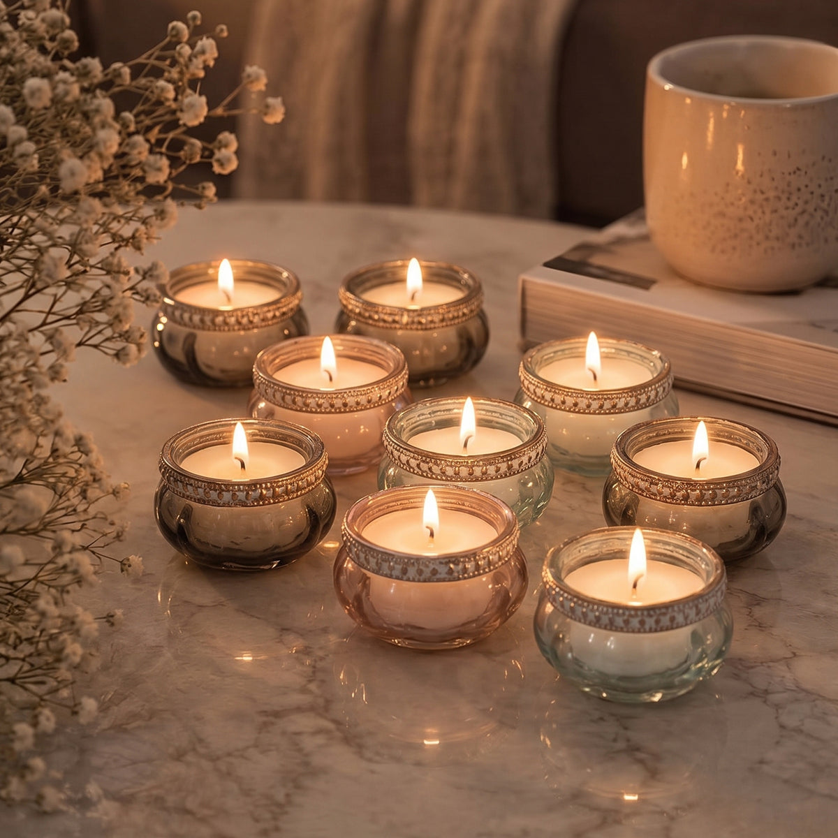 Diya Sol Tobac Candle S/9