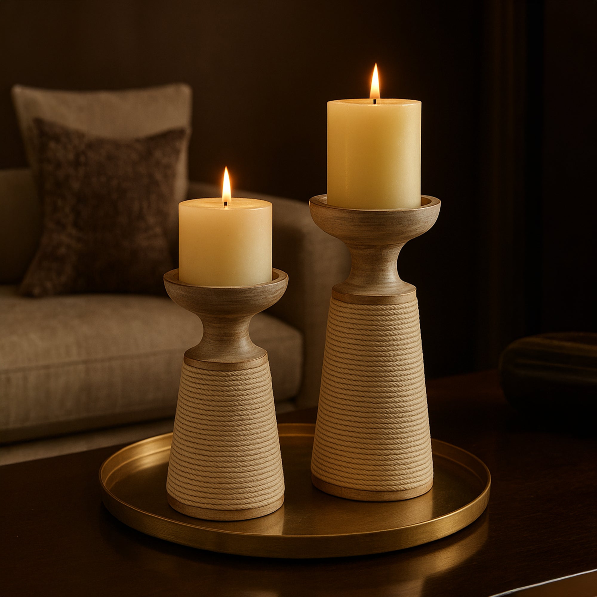 Emberline Pillar Candle Holder