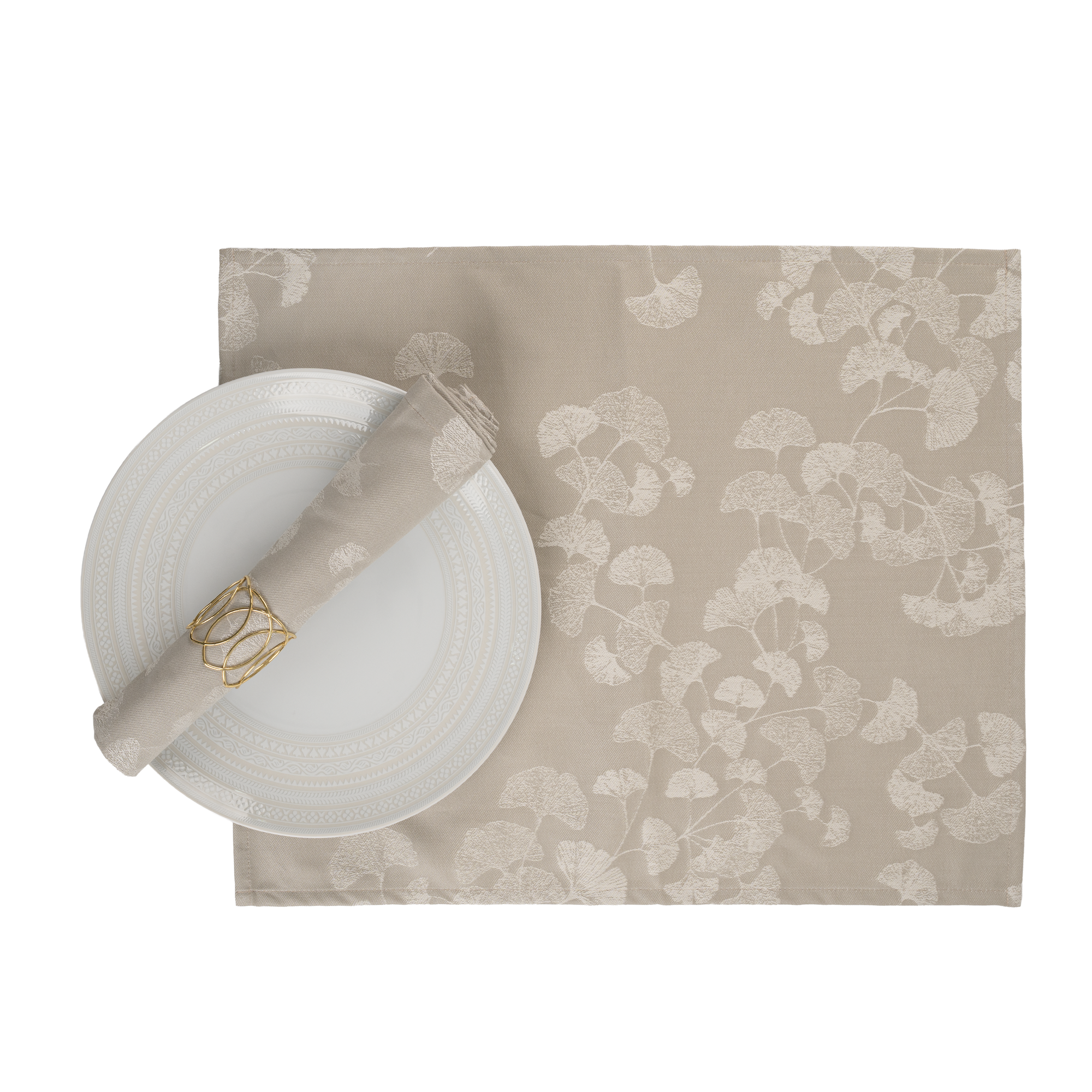 Mille Ginkos Naturel Placemat