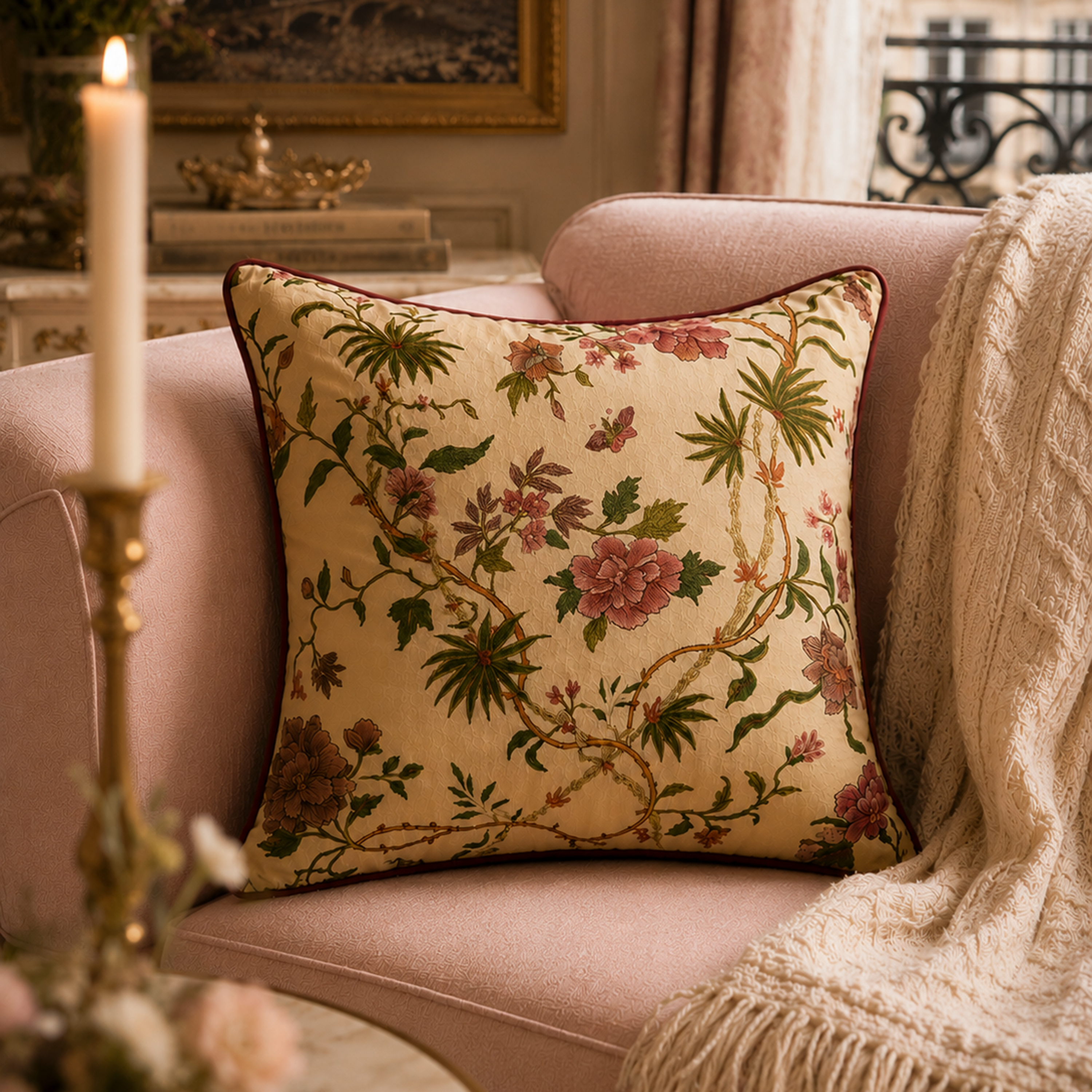 Indienne Decorative Cushion