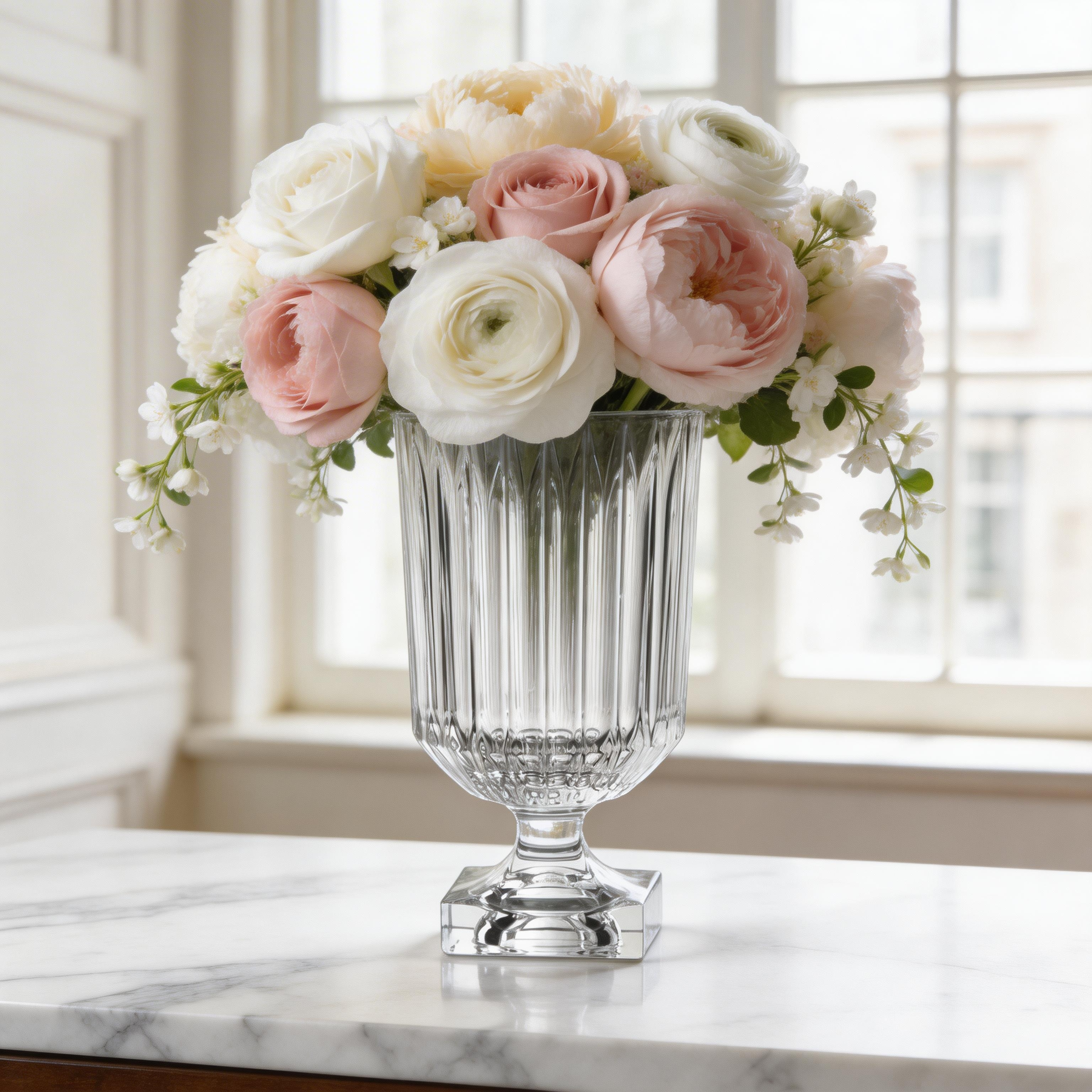 Minerva Footed Vase