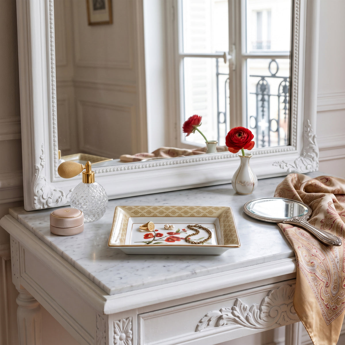 Blossom Rectangular Tray Cascais