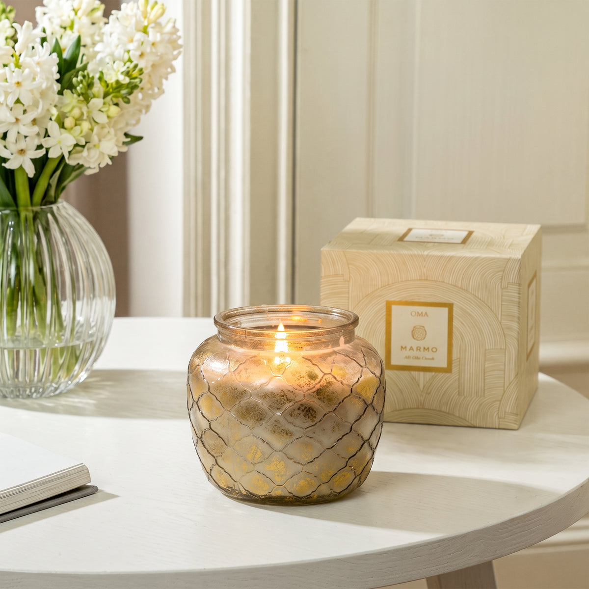 Marmo Sol Tobac Scented Candle Jar