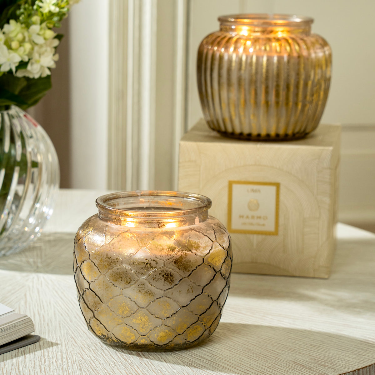 Marmo Sol Tobac Scented Candle Jar