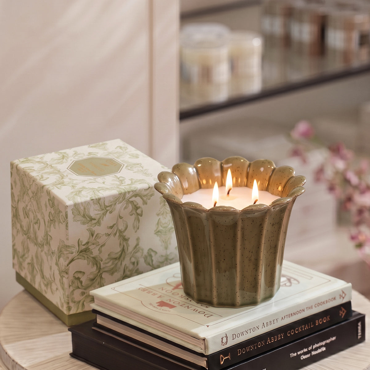 Shroud Fern Moss Scented Candle Jar