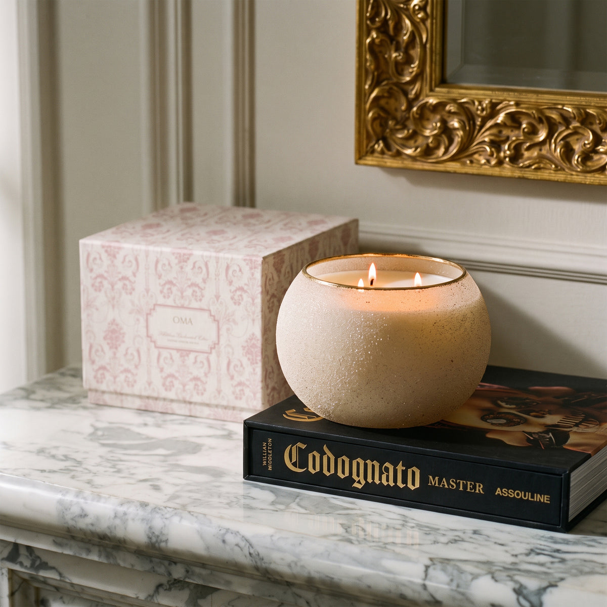 Crown Volcano Candle
