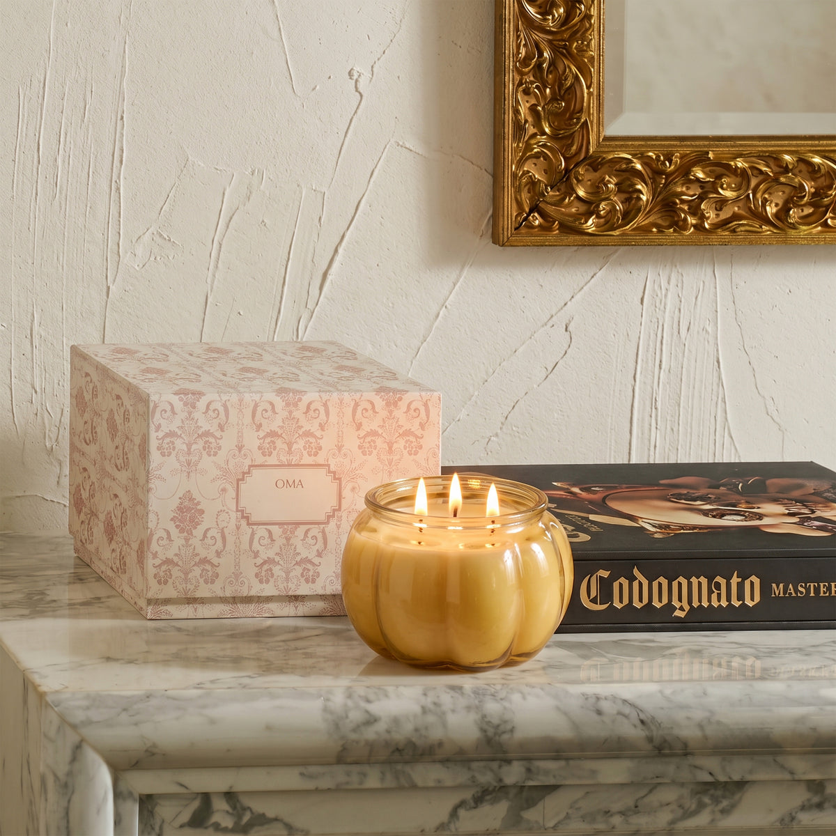 Vireo Enchanted Eden Pumpkin Candle