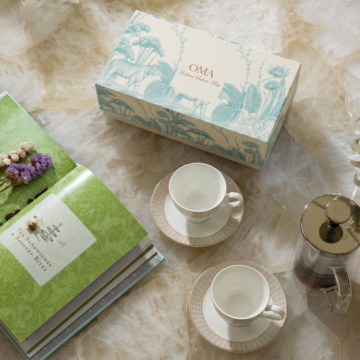 Rialton Tea Cup & Saucer S/2