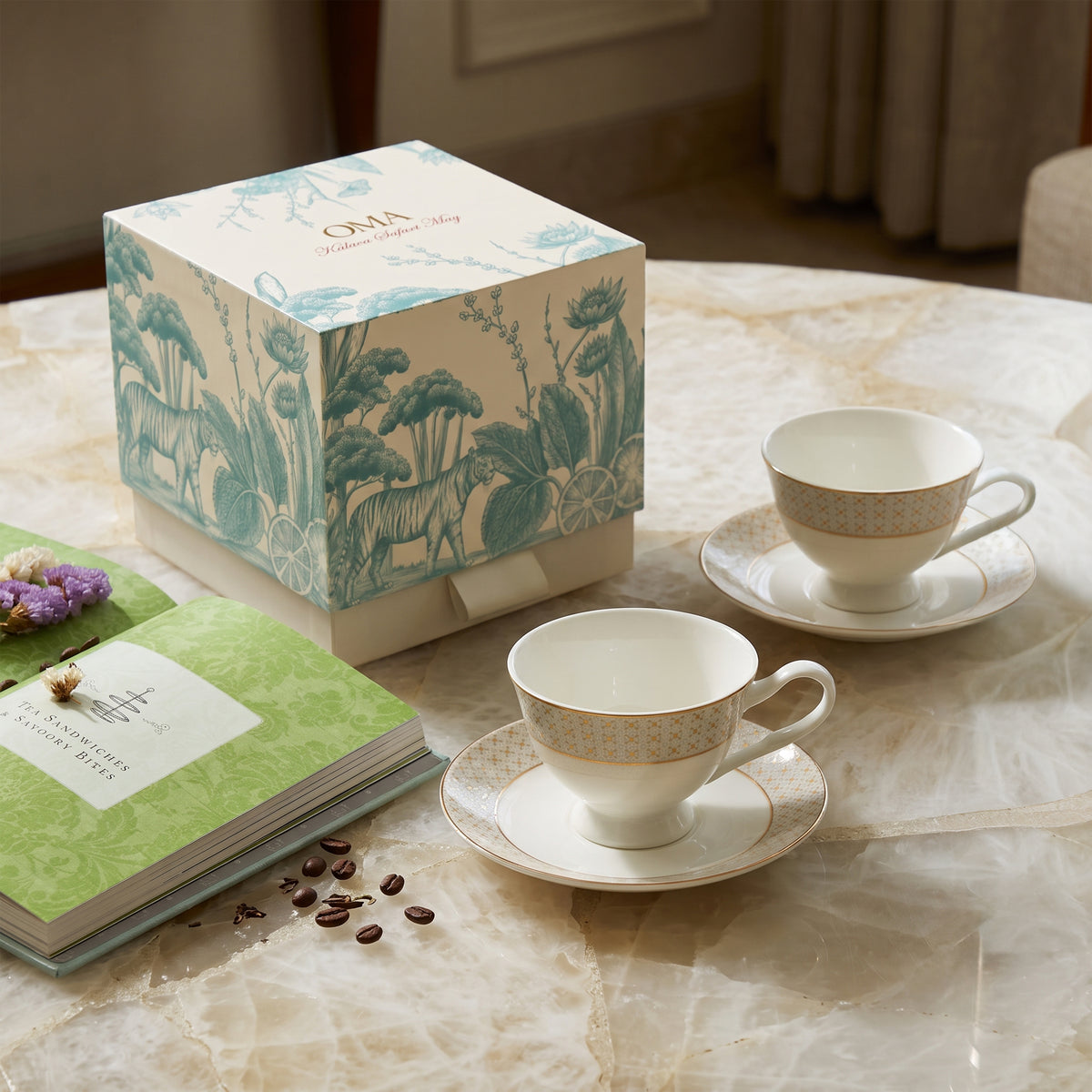 Rialton Espresso Cup & Saucer S/2