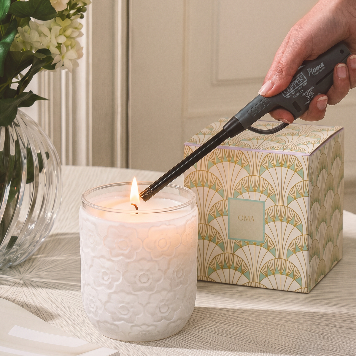 Petal Drift Night Scented Candle Jar