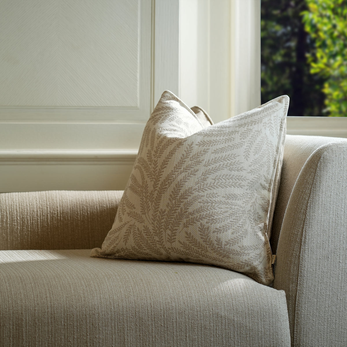 Morning Jacquard Decorative Cushion 460 GSM