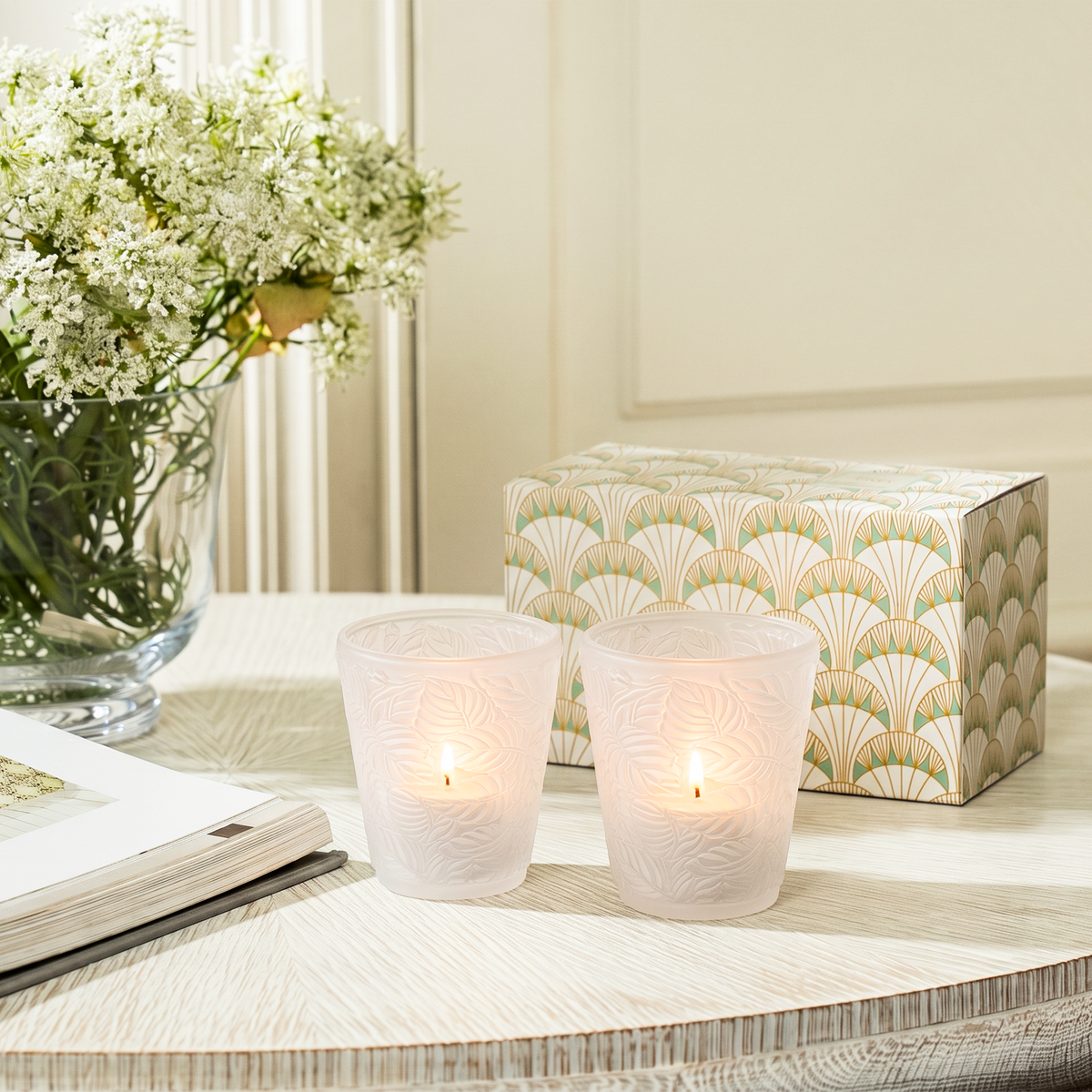 Canopy Frost Votive S/2