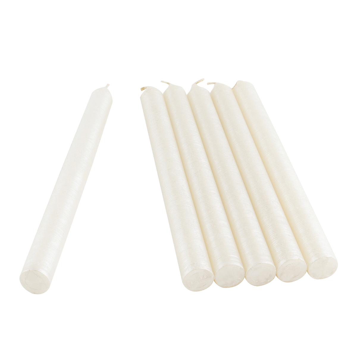 Deliciae Taper Candle Metallic S/6