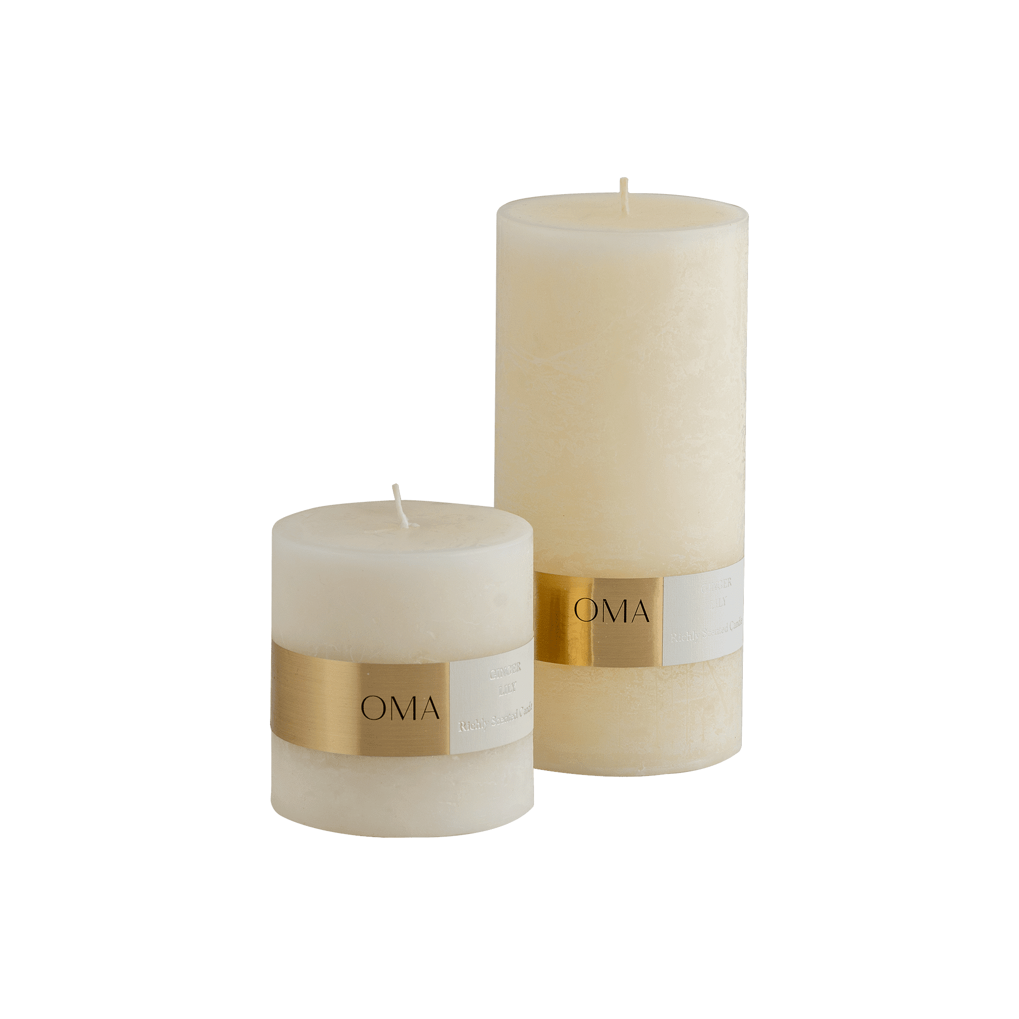 Ginger Lily Scented Pillar Candle