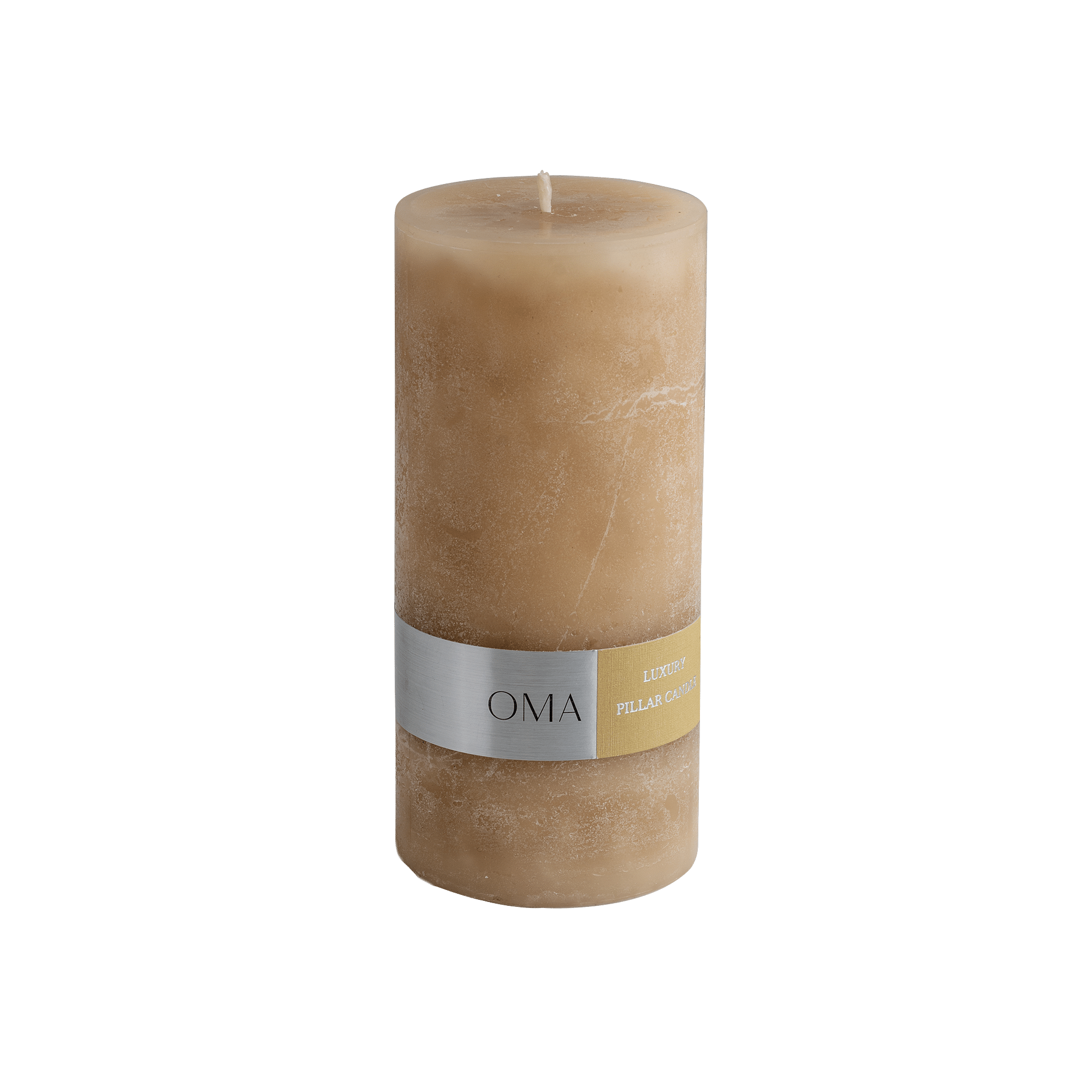 Deliciae Pillar Candle Beige