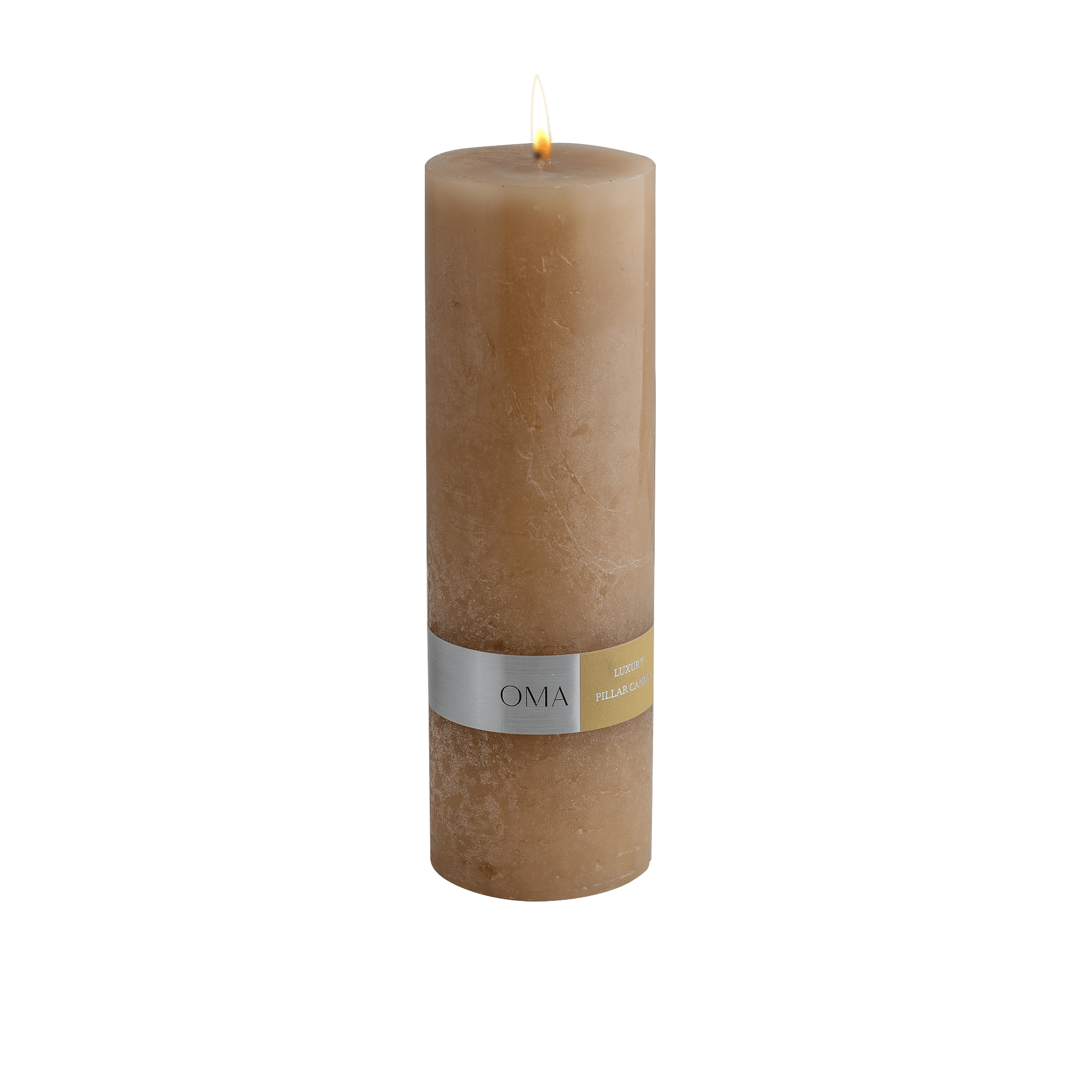Deliciae Pillar Candle Beige