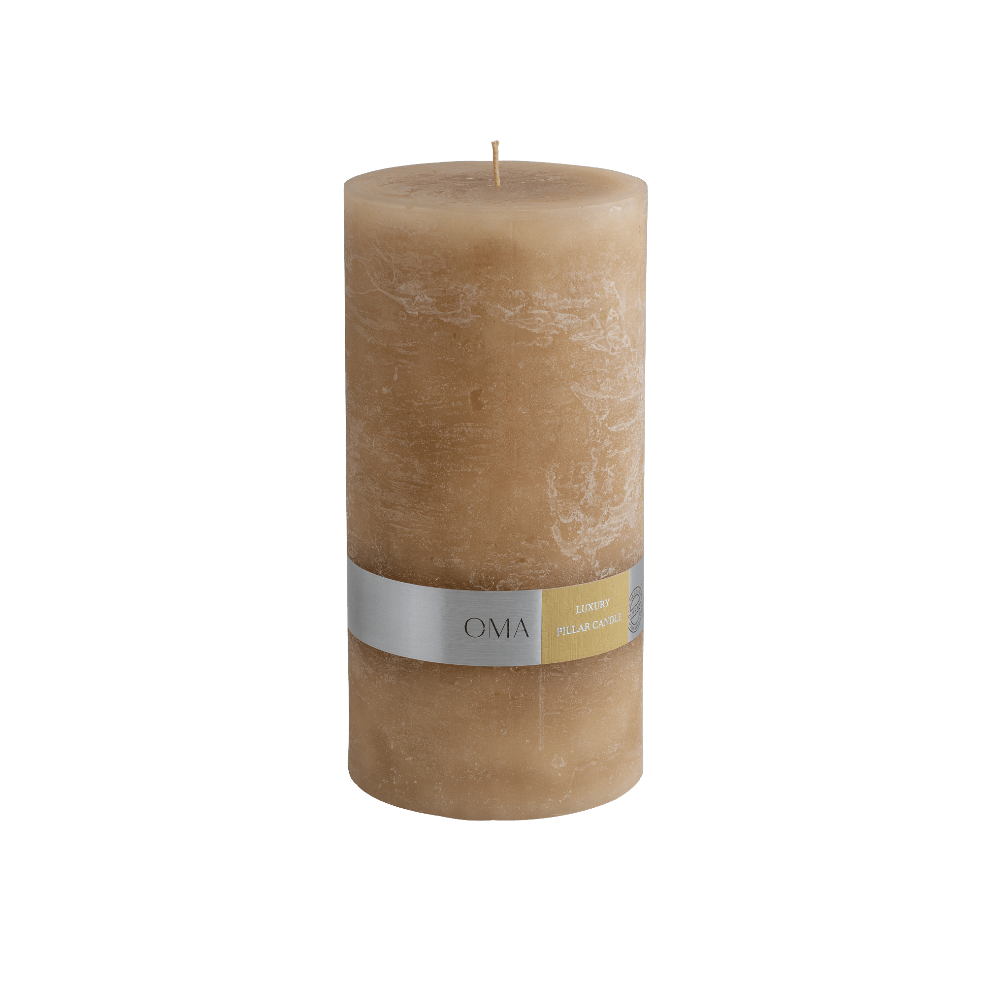 Deliciae Pillar Candle Beige
