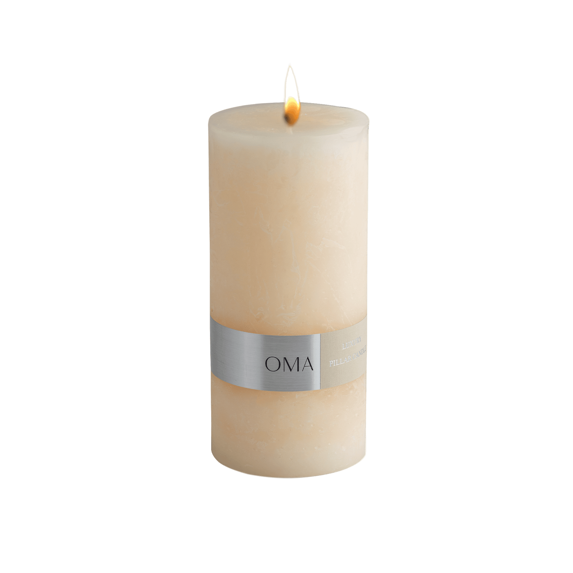 Deliciae Pillar Candle Ivory