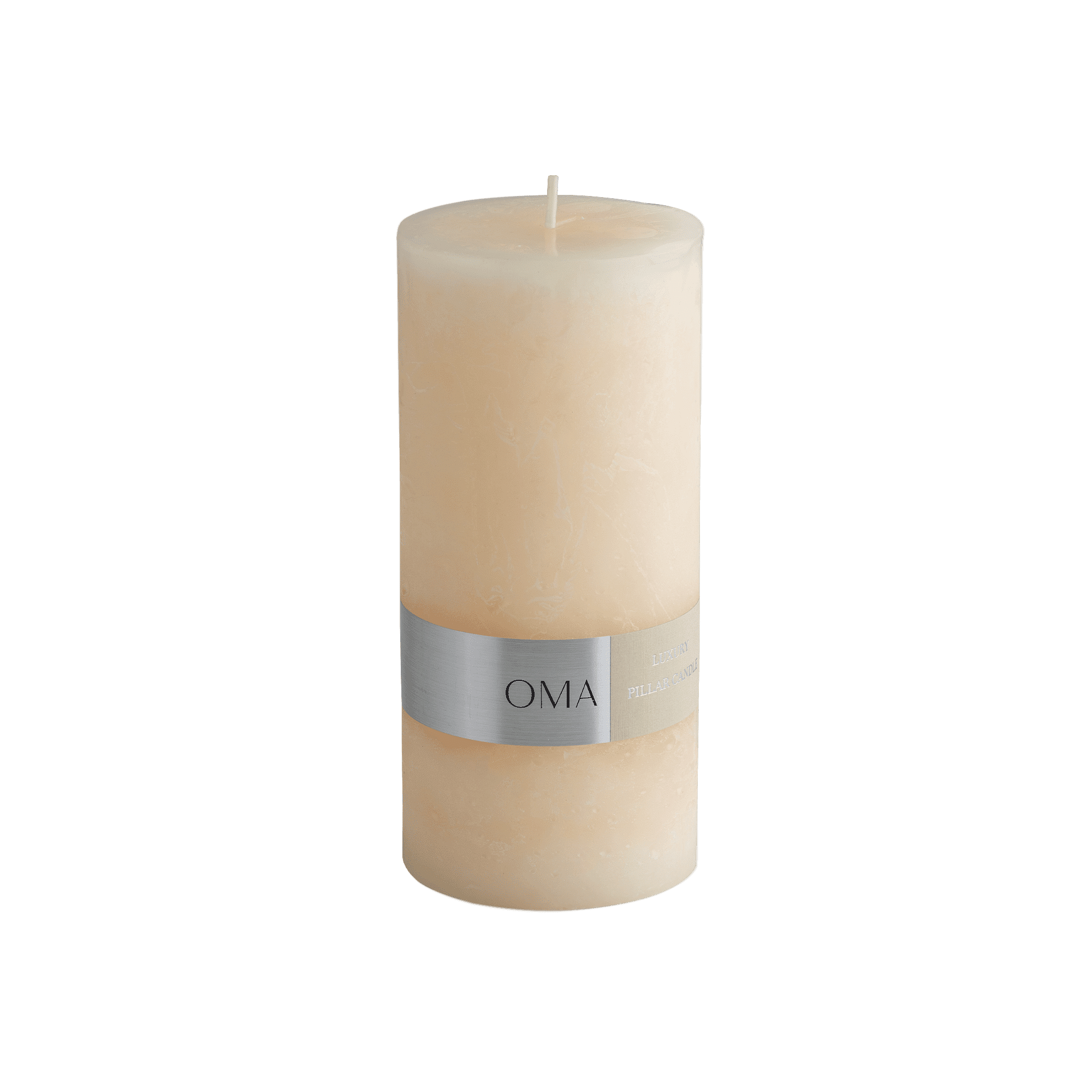 Deliciae Pillar Candle Ivory