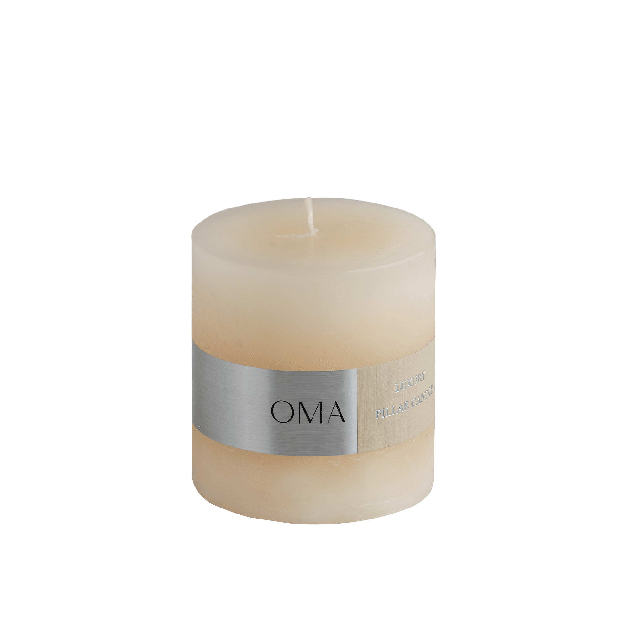 Deliciae Pillar Candle Ivory
