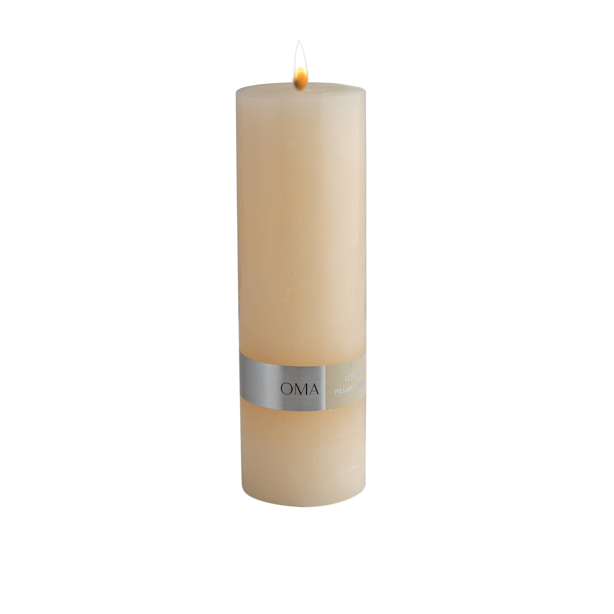 Deliciae Pillar Candle Ivory
