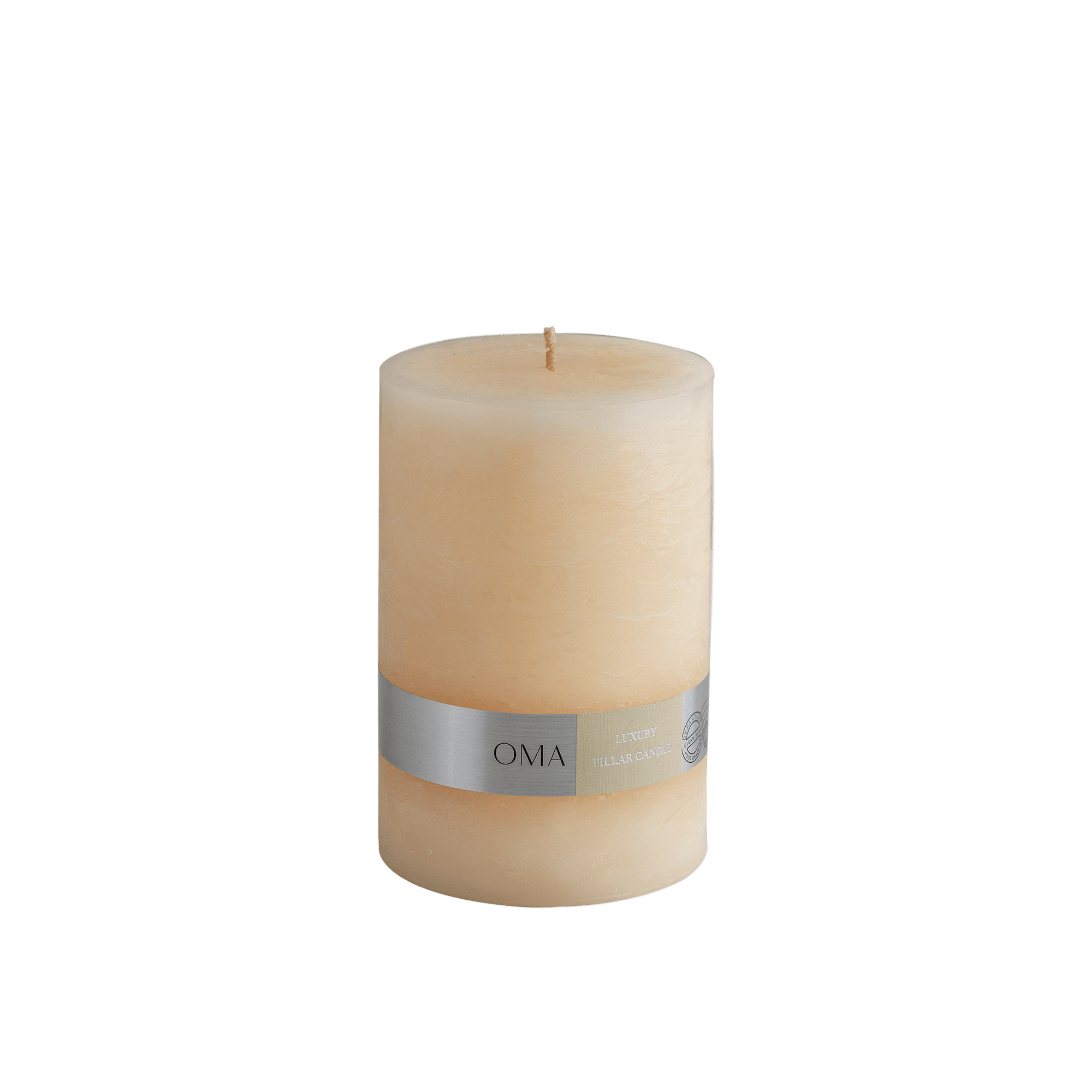 Deliciae Pillar Candle Ivory