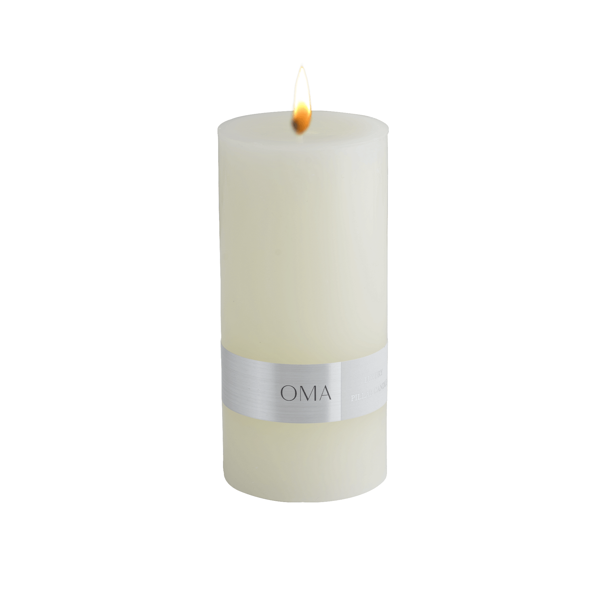 Deliciae Pillar Candle White