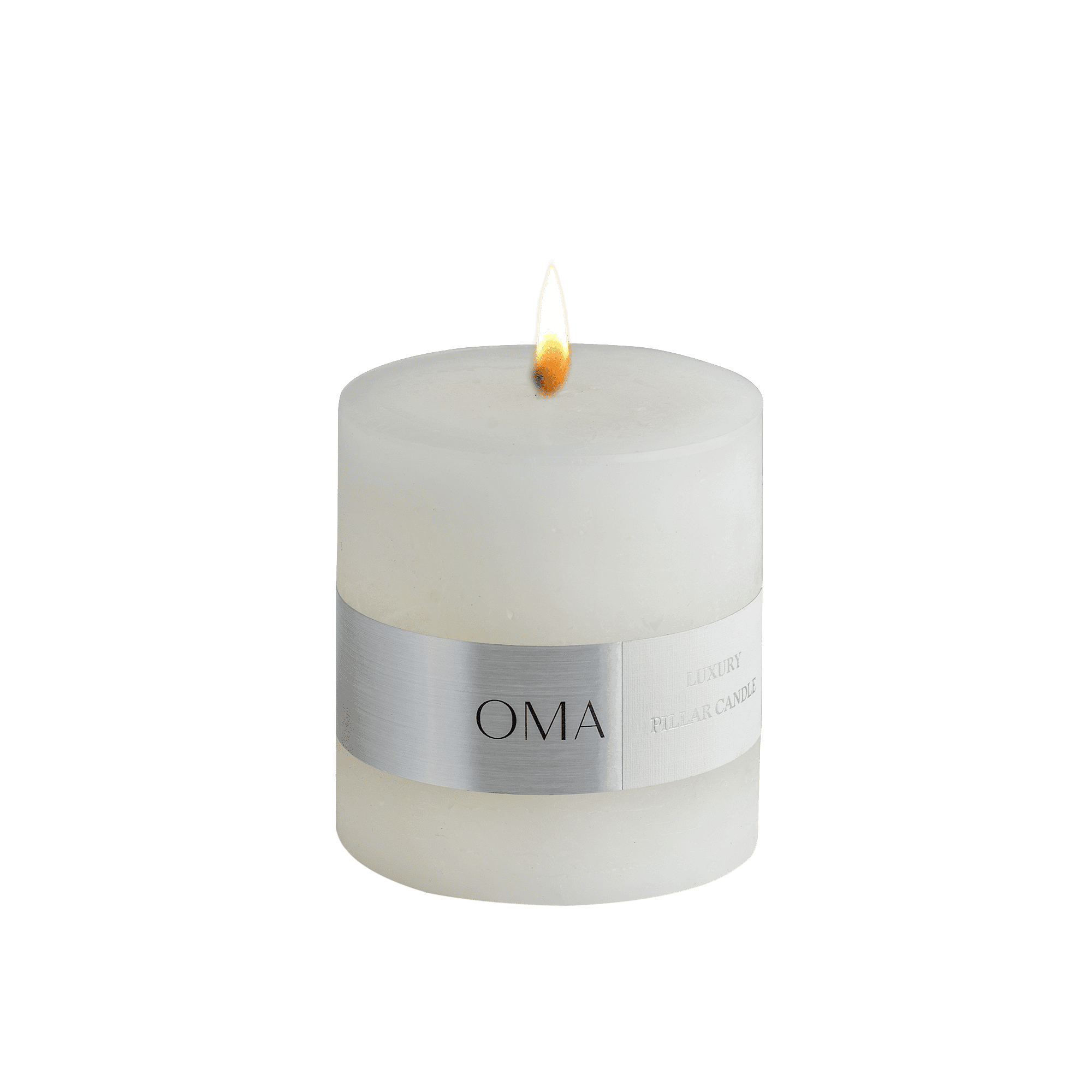 Deliciae Pillar Candle White