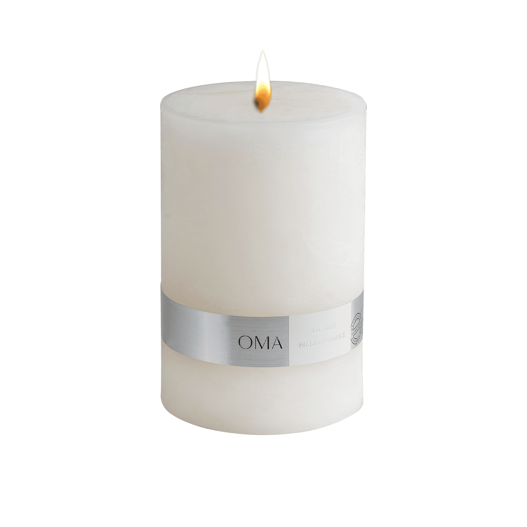 Deliciae Pillar Candle White