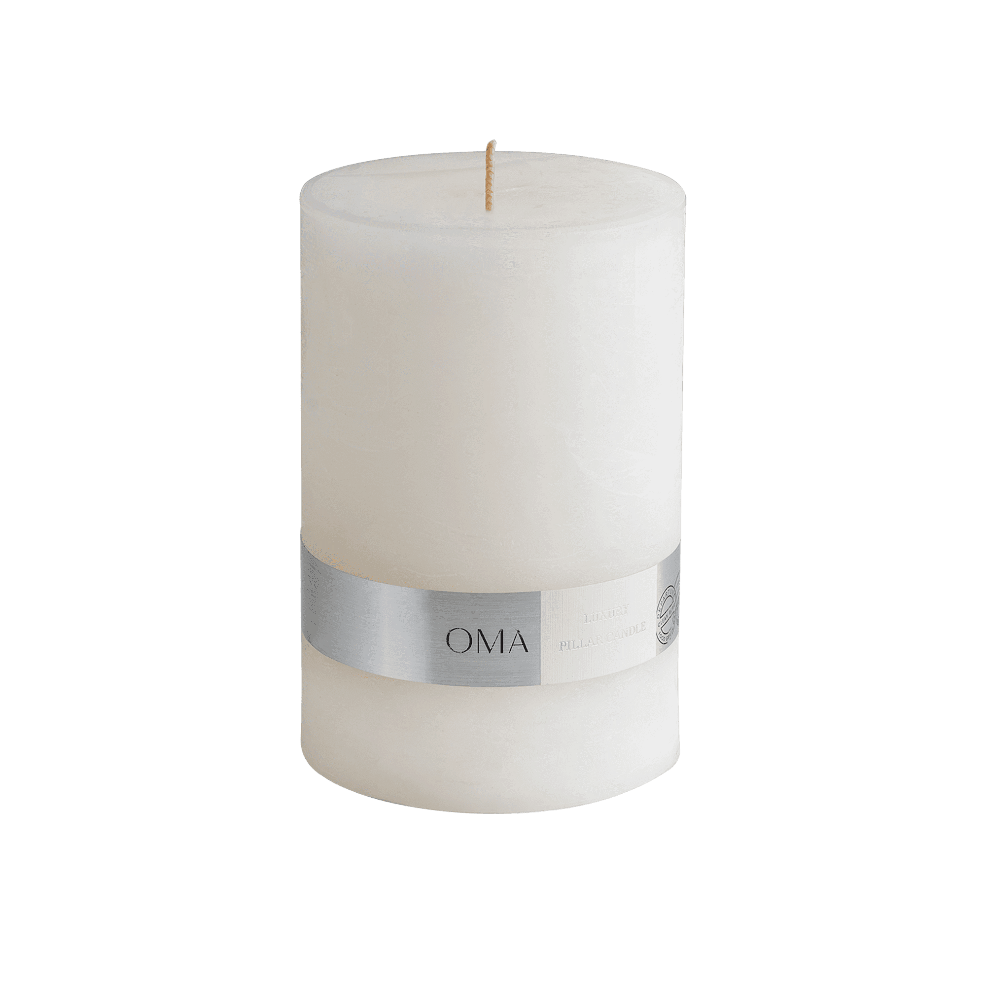 Deliciae Pillar Candle White