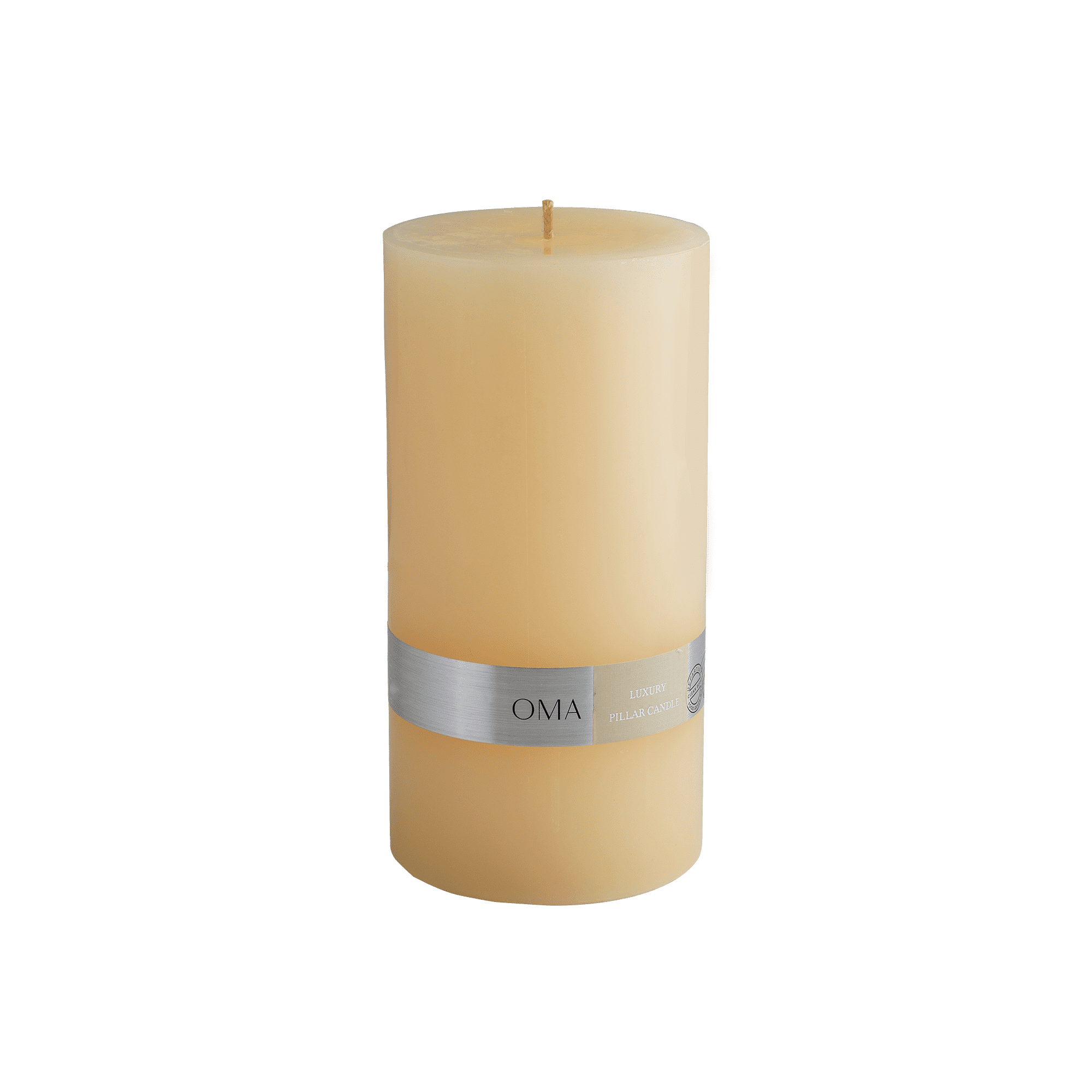 Deliciae Pillar Candle Ivory