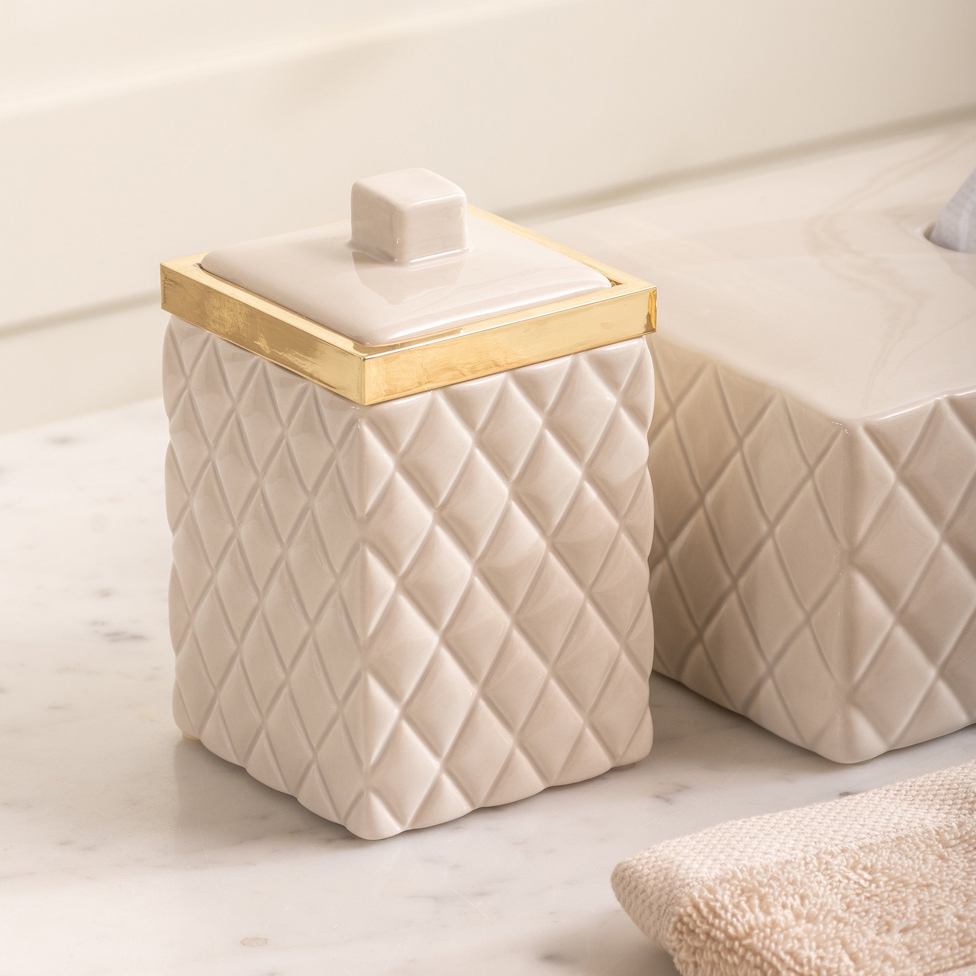 Portia Cotton Jar