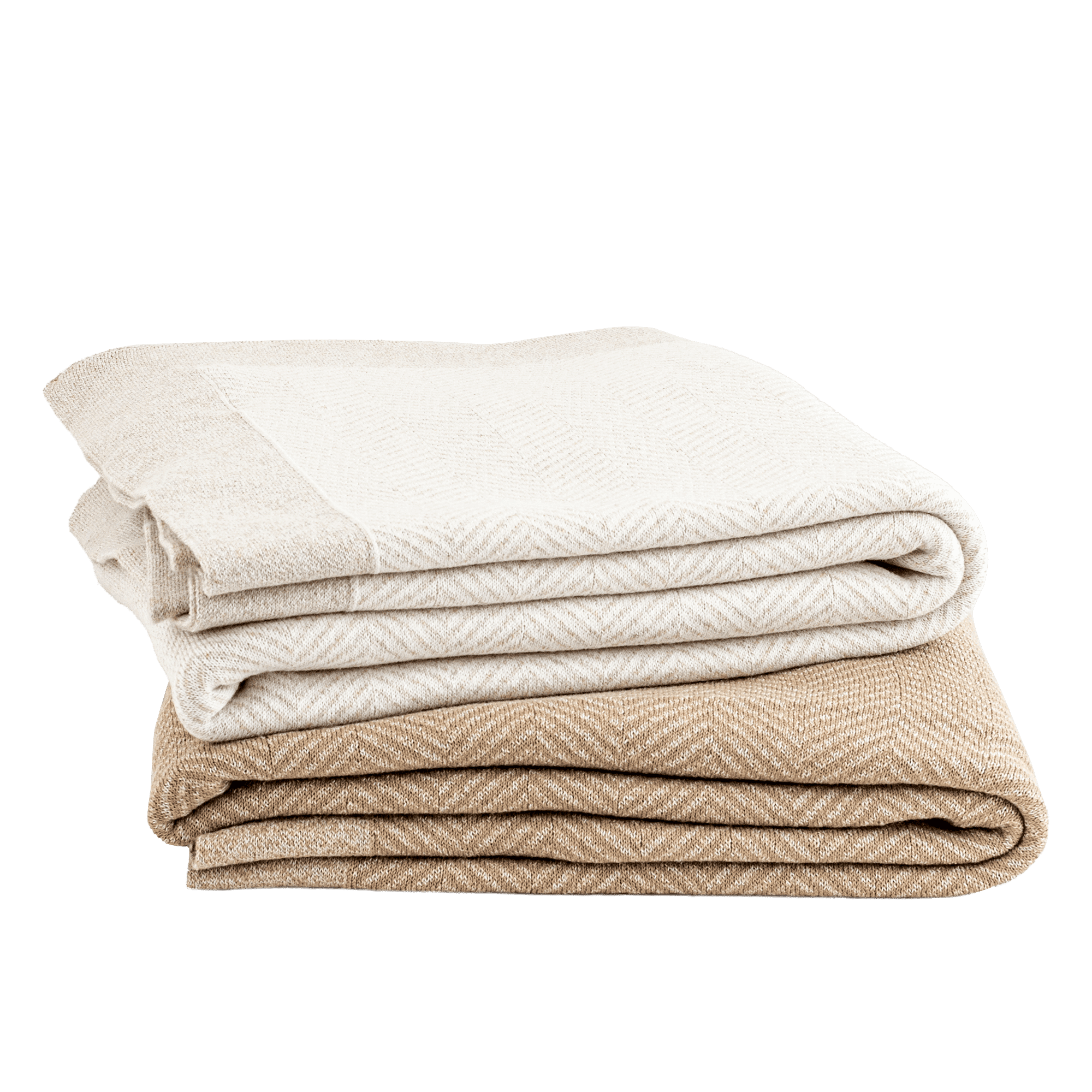 Herringbone 100% Cotton Throw Blanket