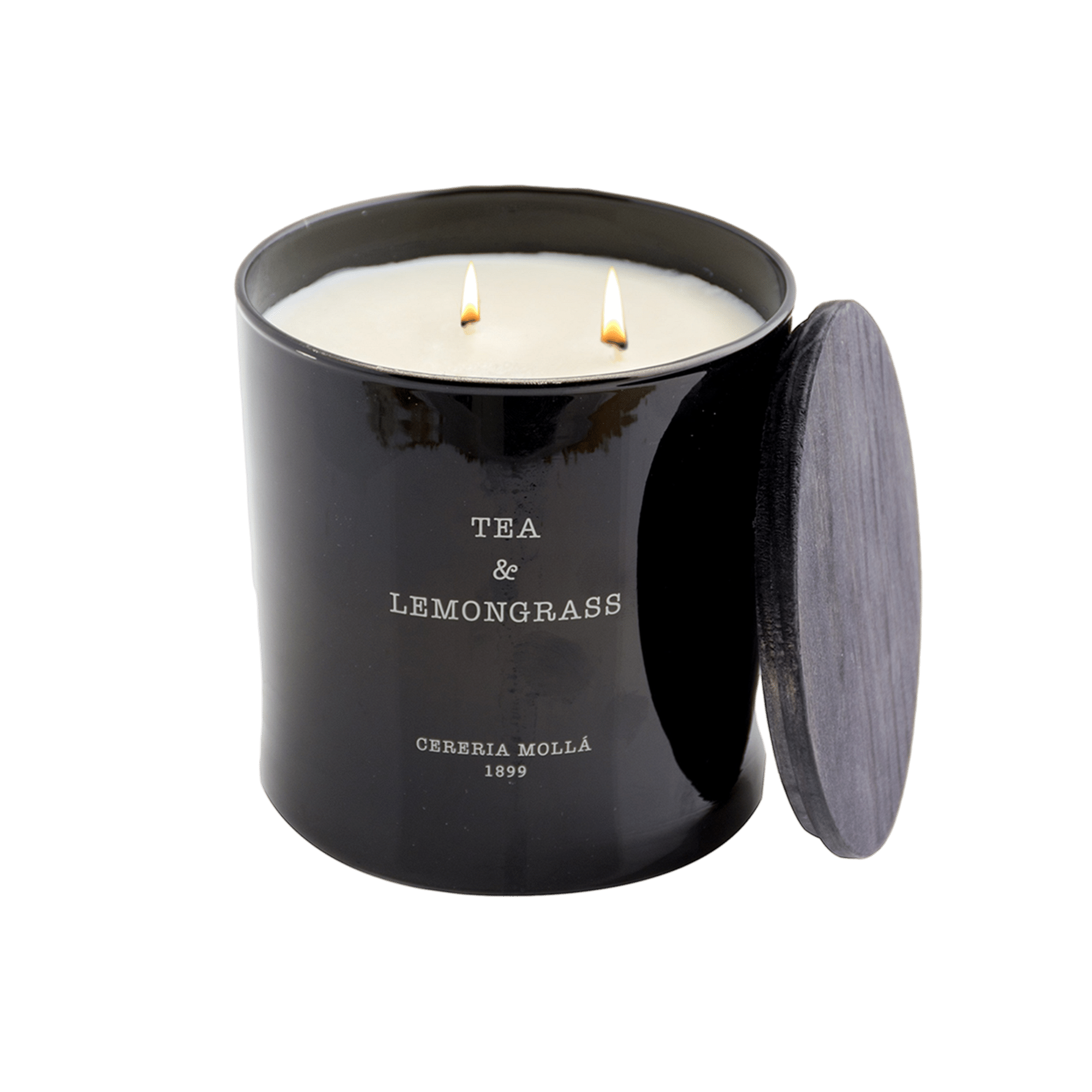 Tea & Lemongrass Scented Candle