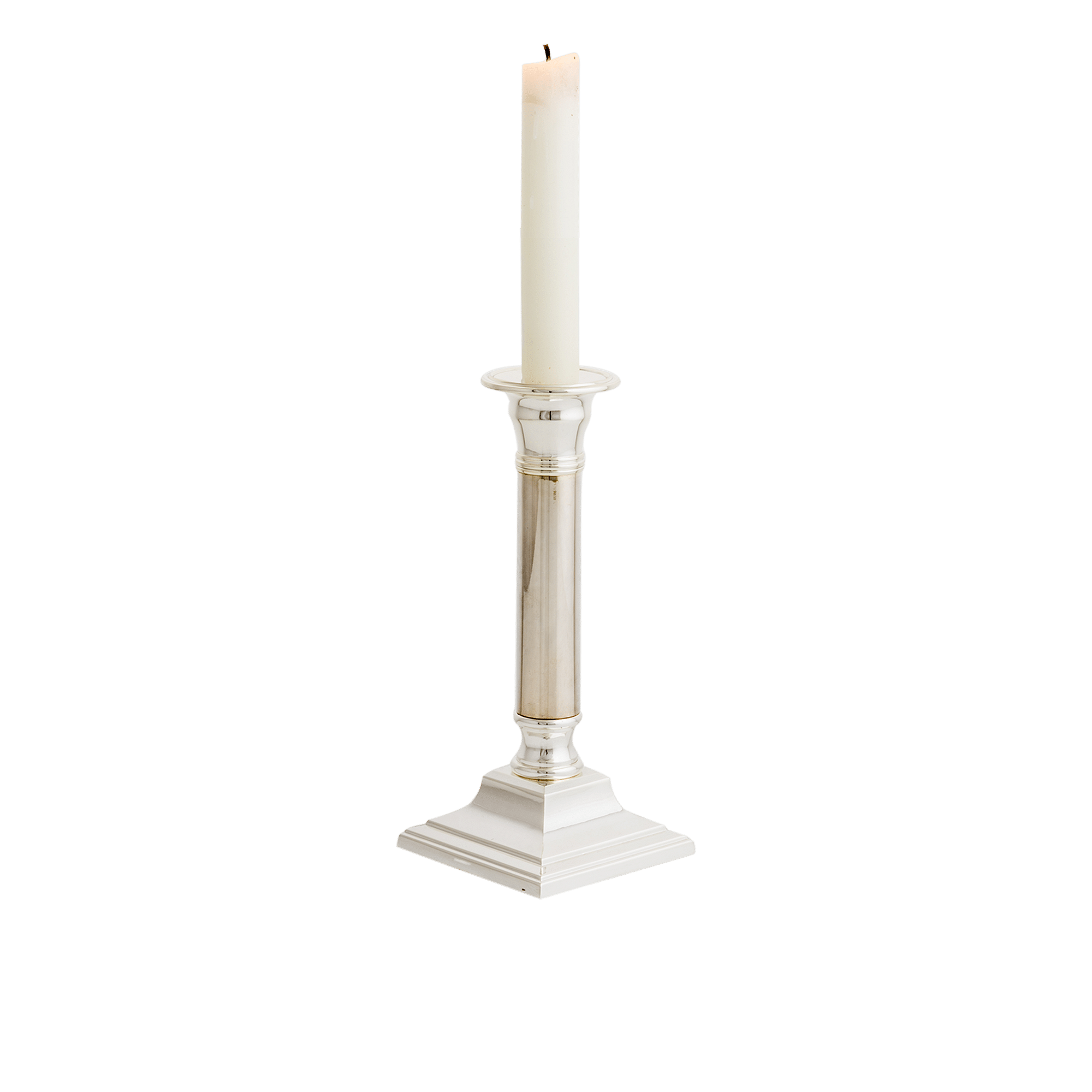 Classic Square Base Taper Candle Holder