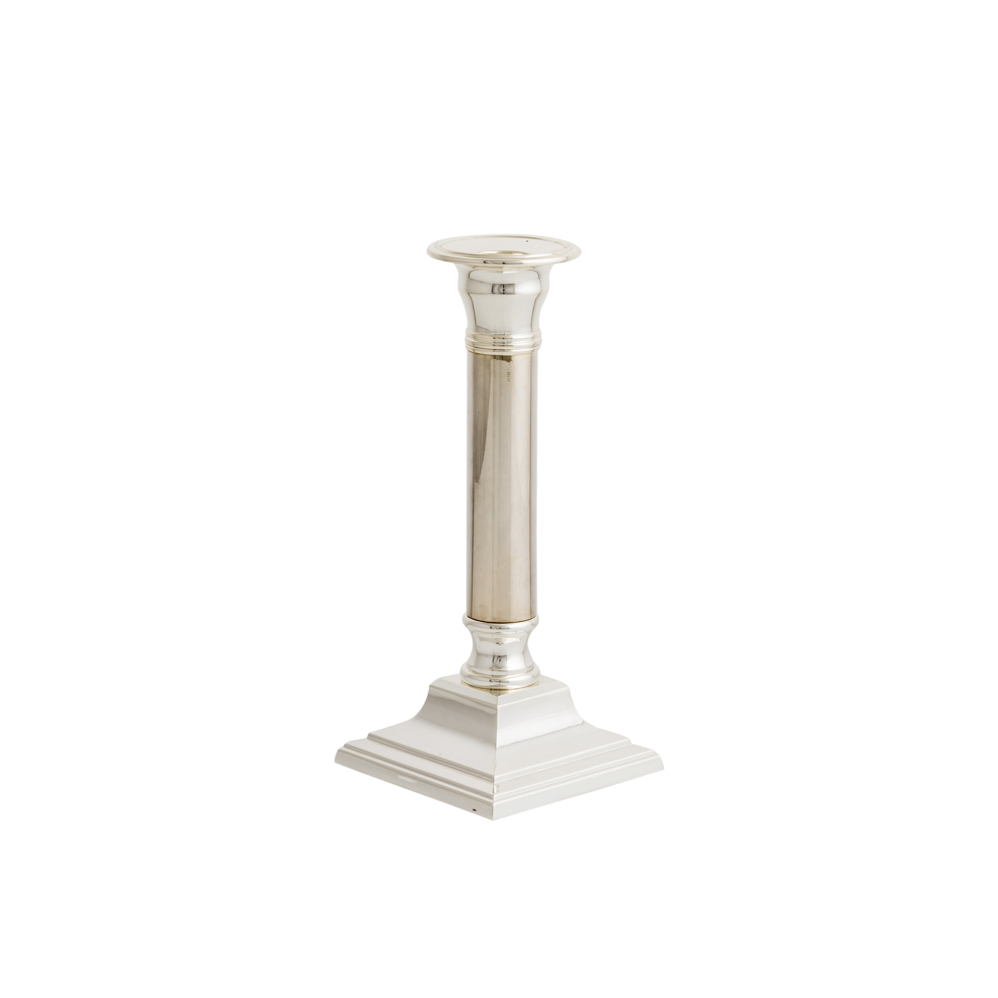 Classic Square Base Taper Candle Holder