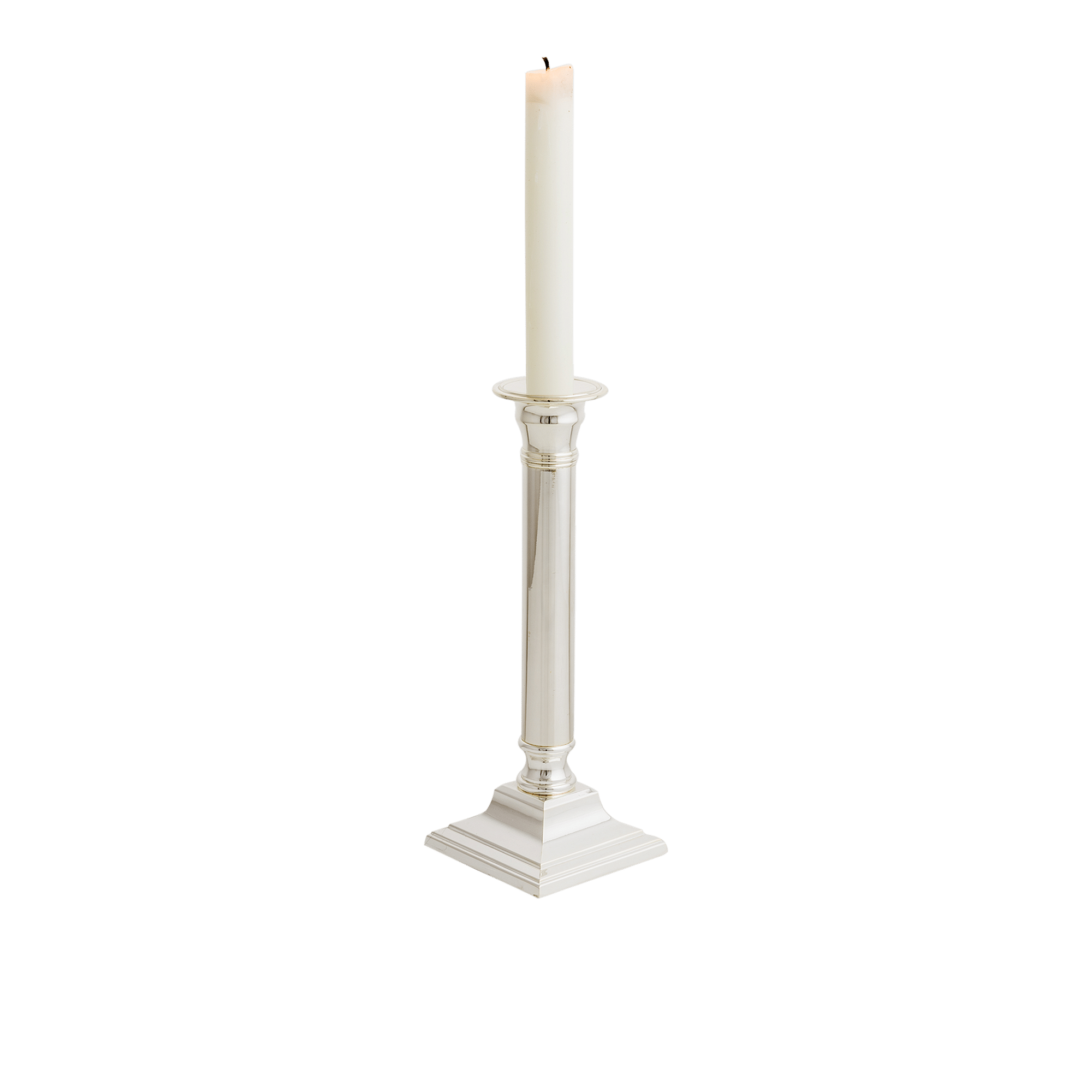 Classic Square Base Taper Candle Holder
