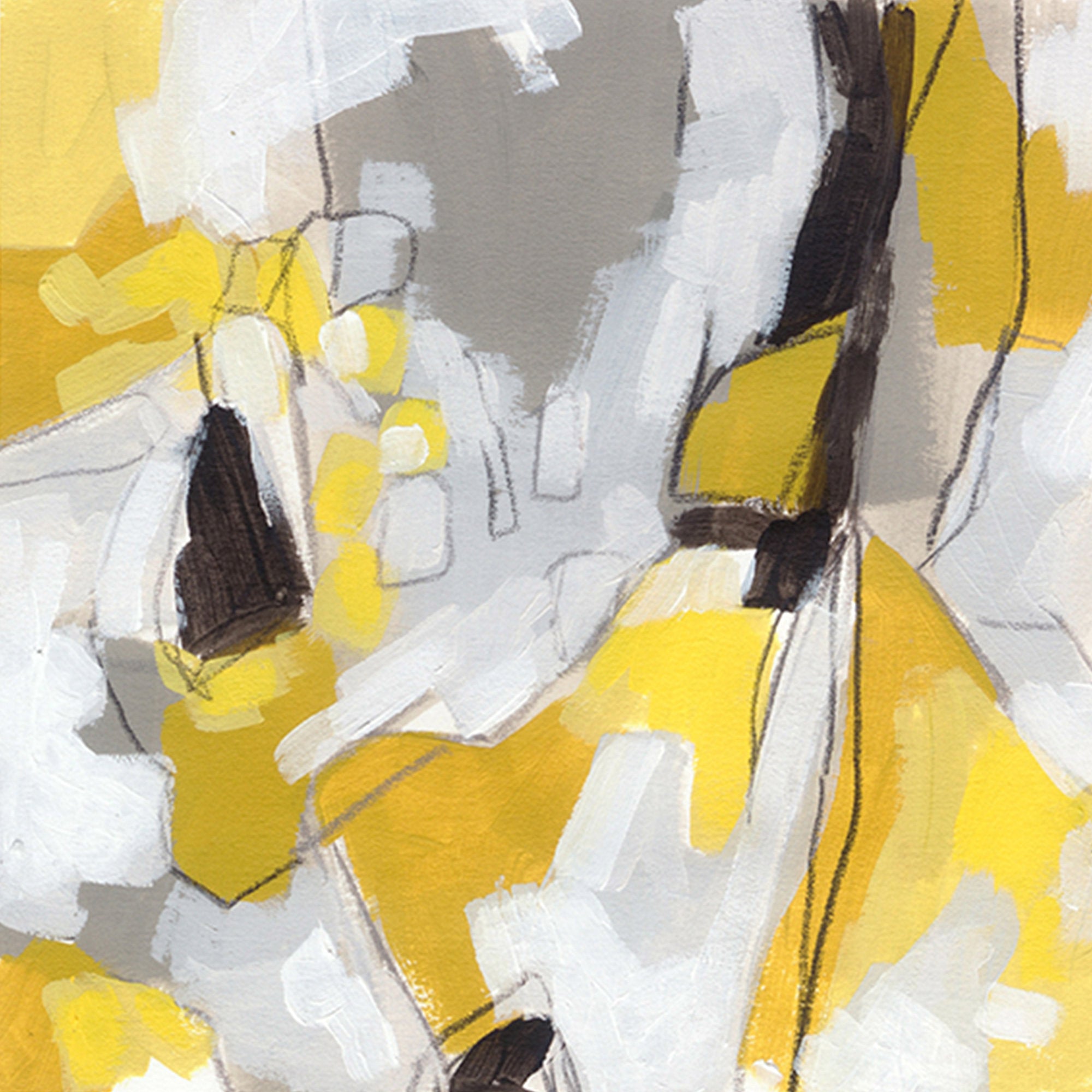 Citron Confetti Wall Art