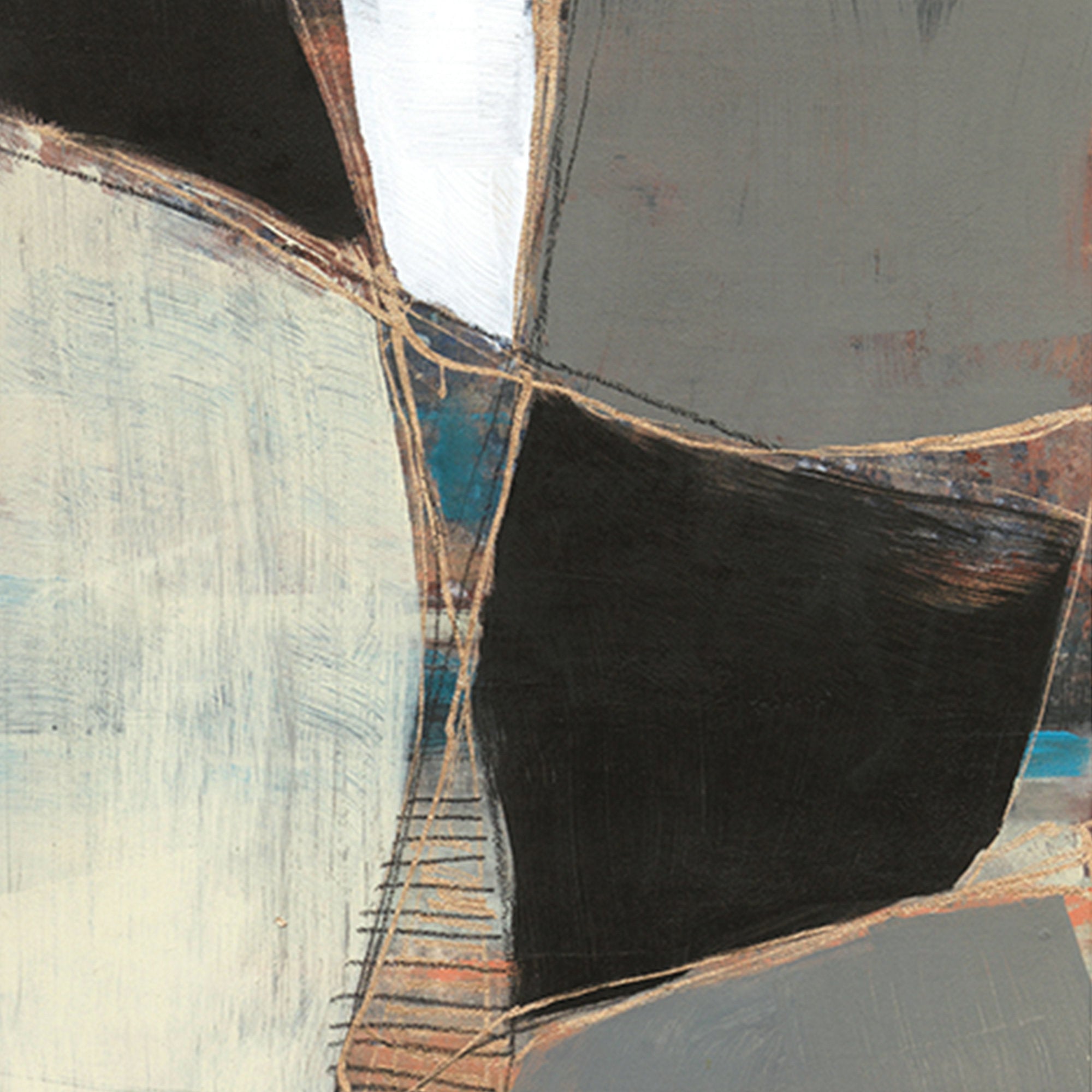 Segmented Neutrals Wall Art