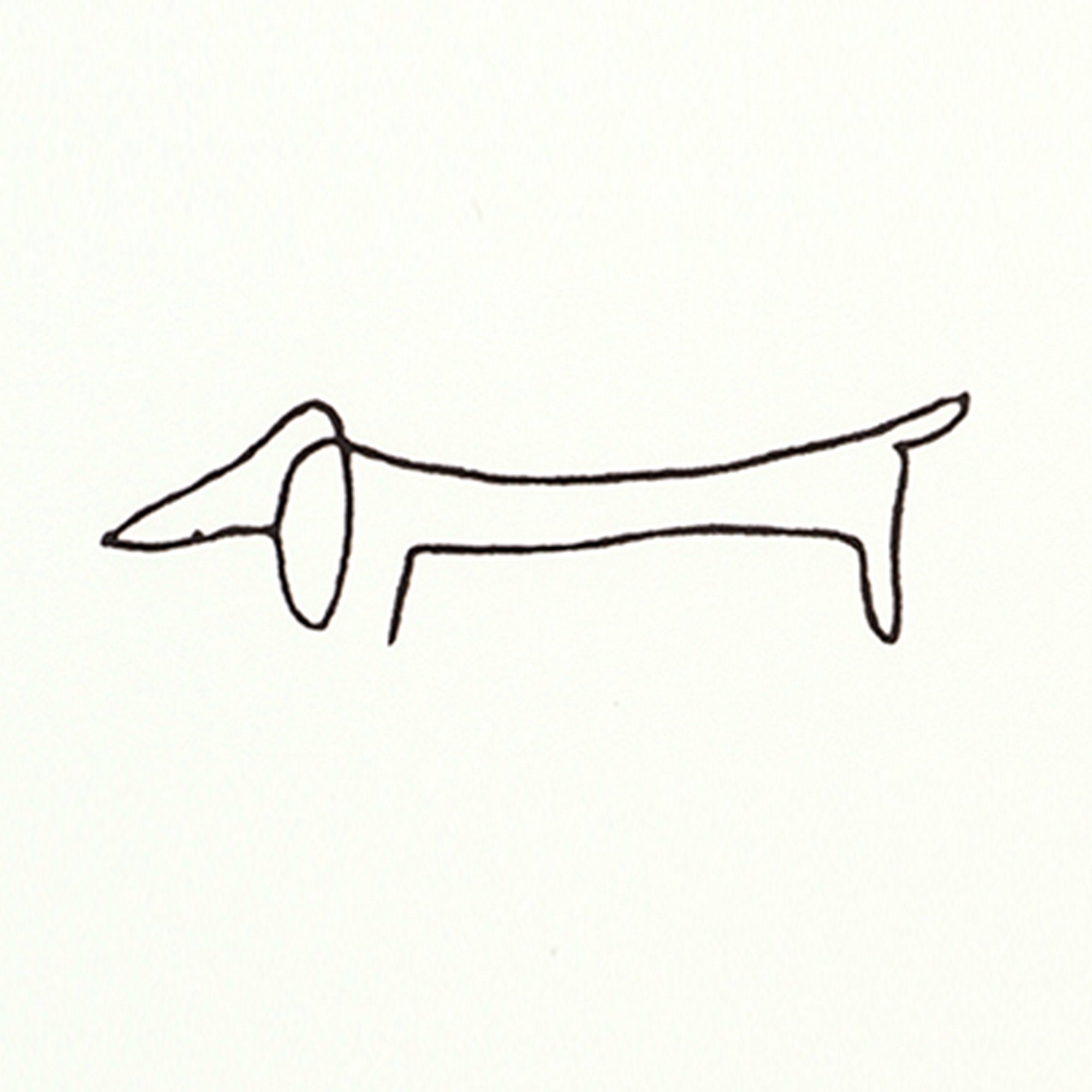 P Picasso : Le Chien Wall Art