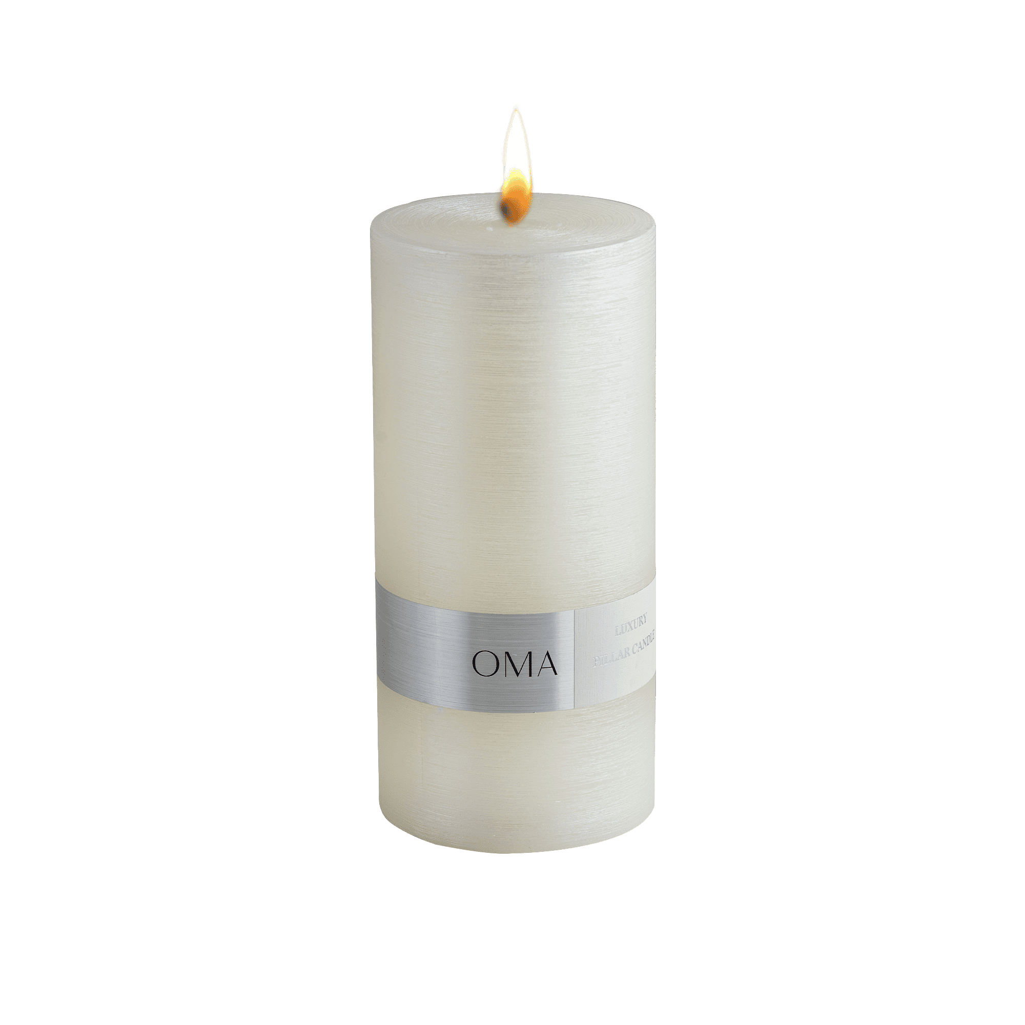 Deliciae Pillar Candle White