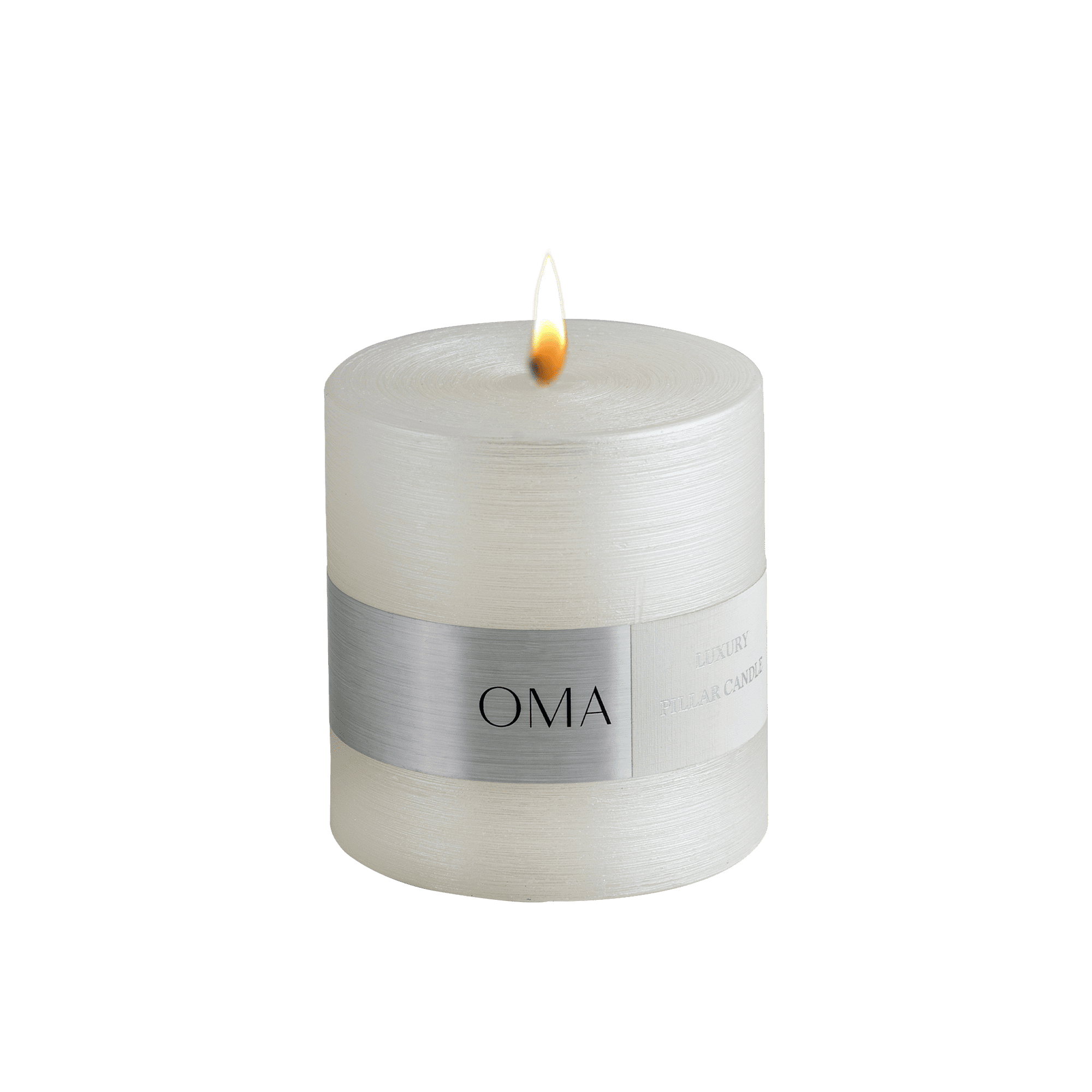 Deliciae Pillar Candle White