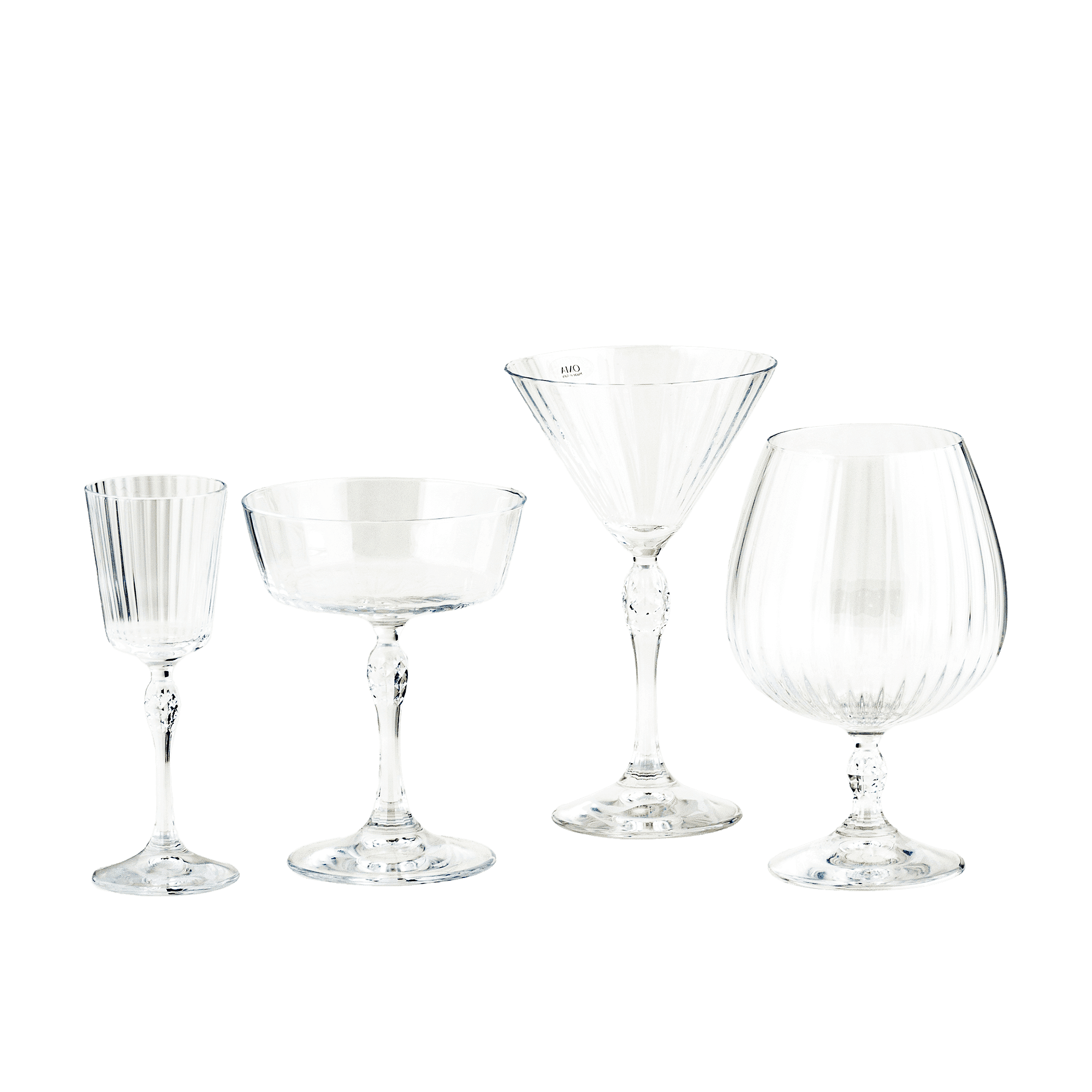 America '20S Martini Glass